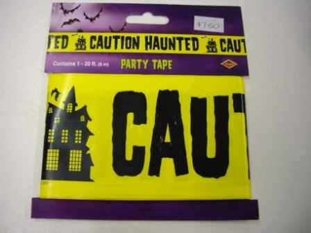 Caution Tape Haunted House