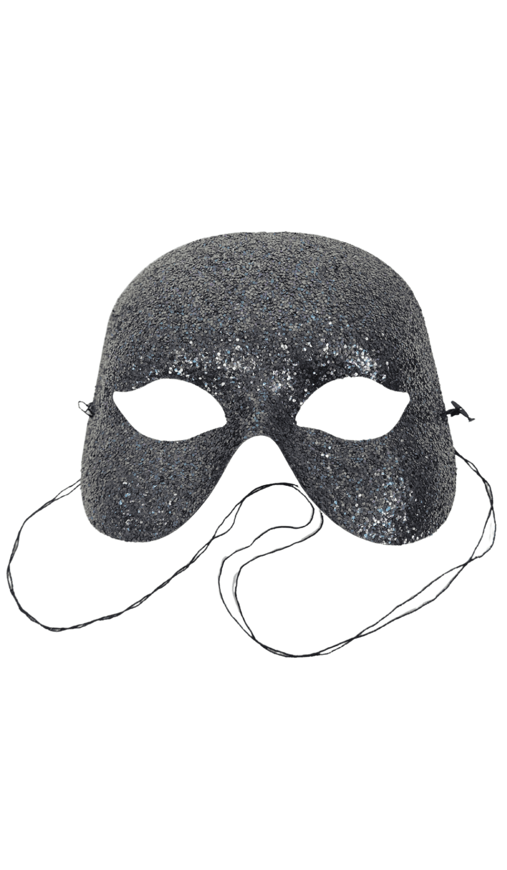 Black Glitter Eye Mask