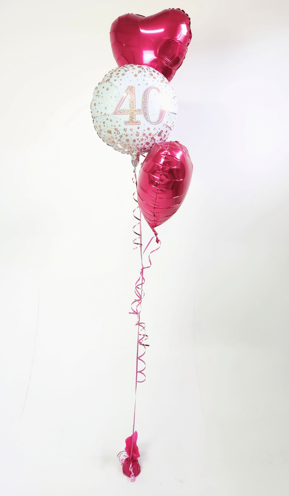 Foil Balloon Bouquet Helium Filled Arrangement