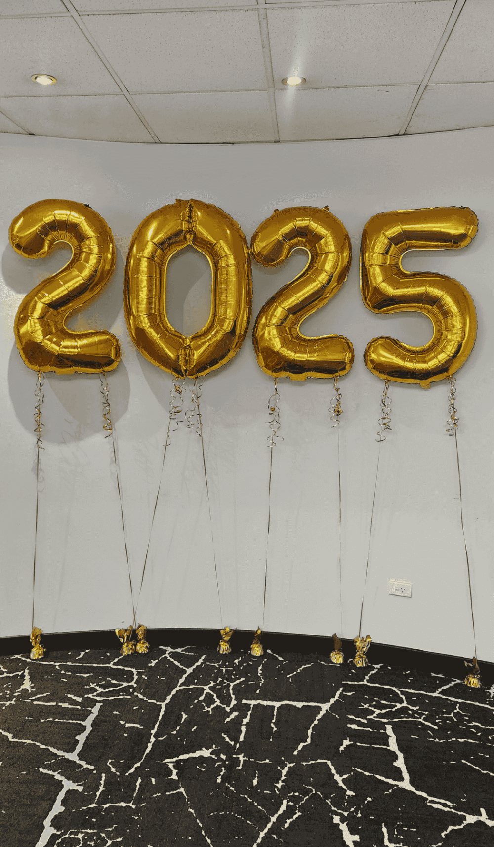 Megaloon Large Foil Number Balloons