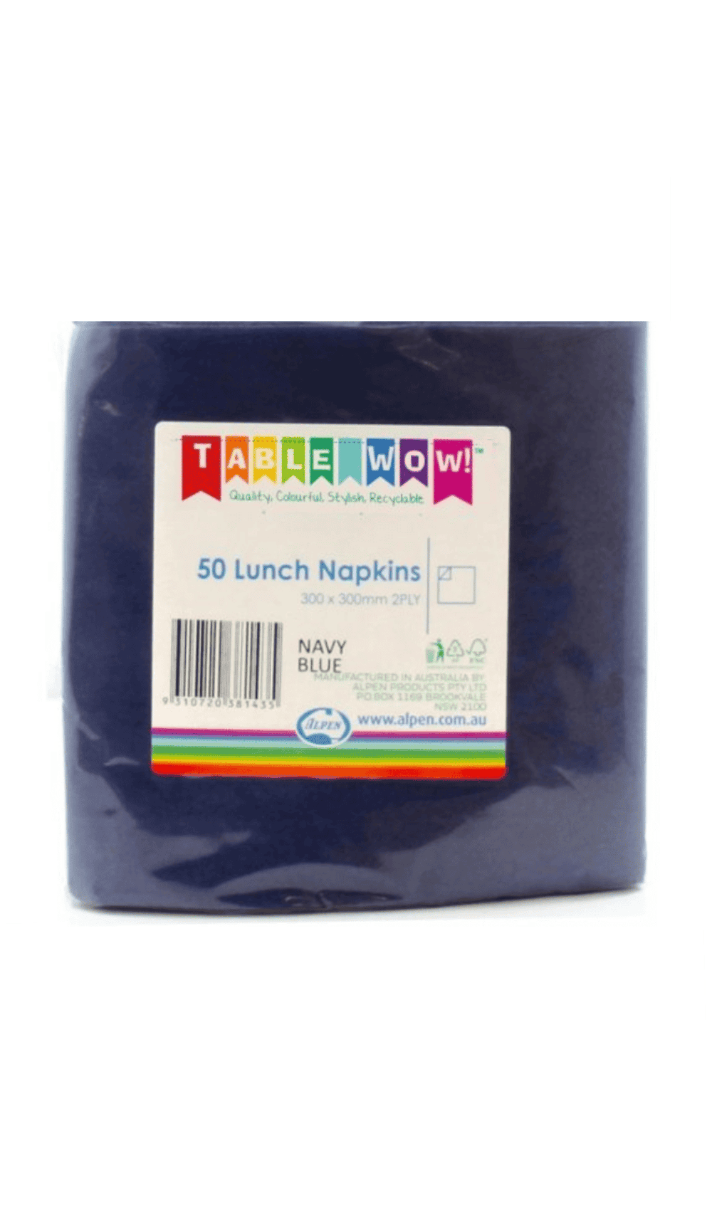 Lunch Napkins Royal Blue