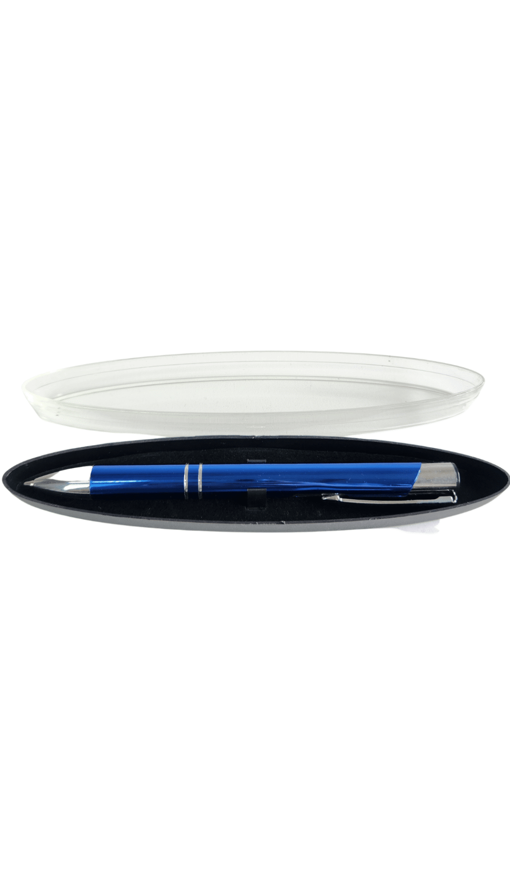 Blue Pen with box and lid