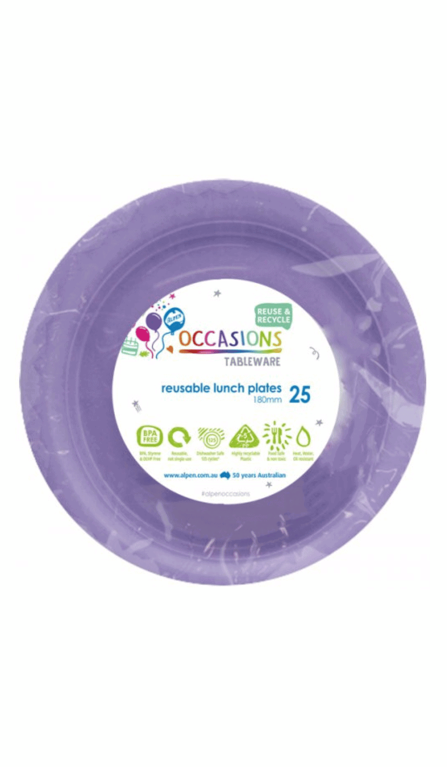 Plates Lunch Lavender