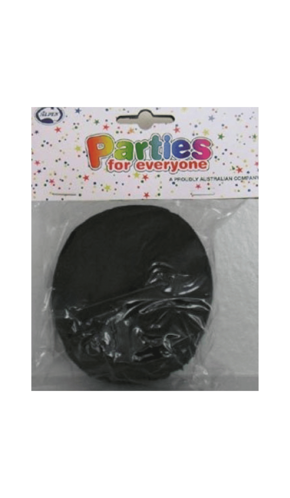 Streamers Crepe Roll Black