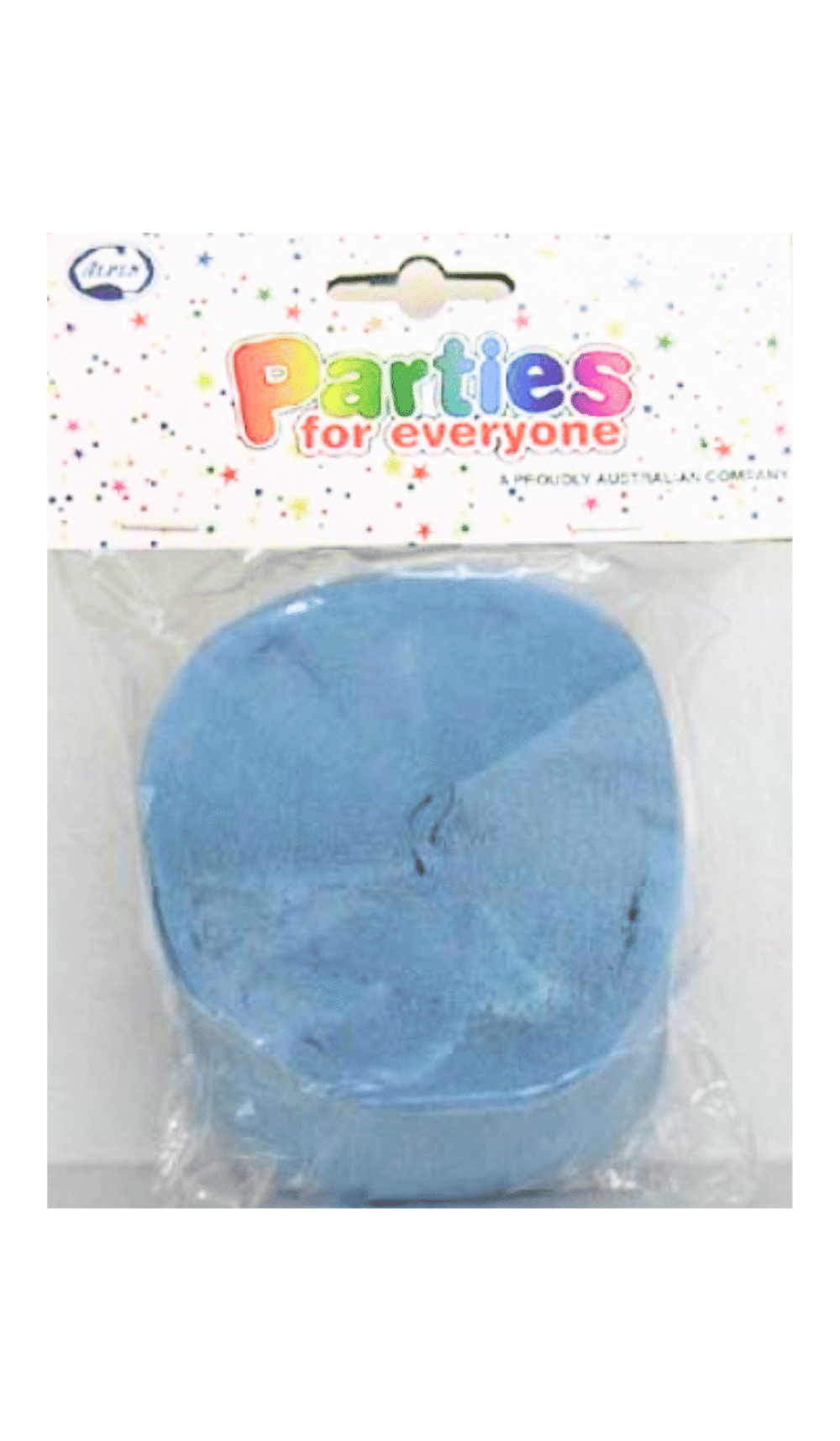 Crepe Streamer Roll Pale Blue