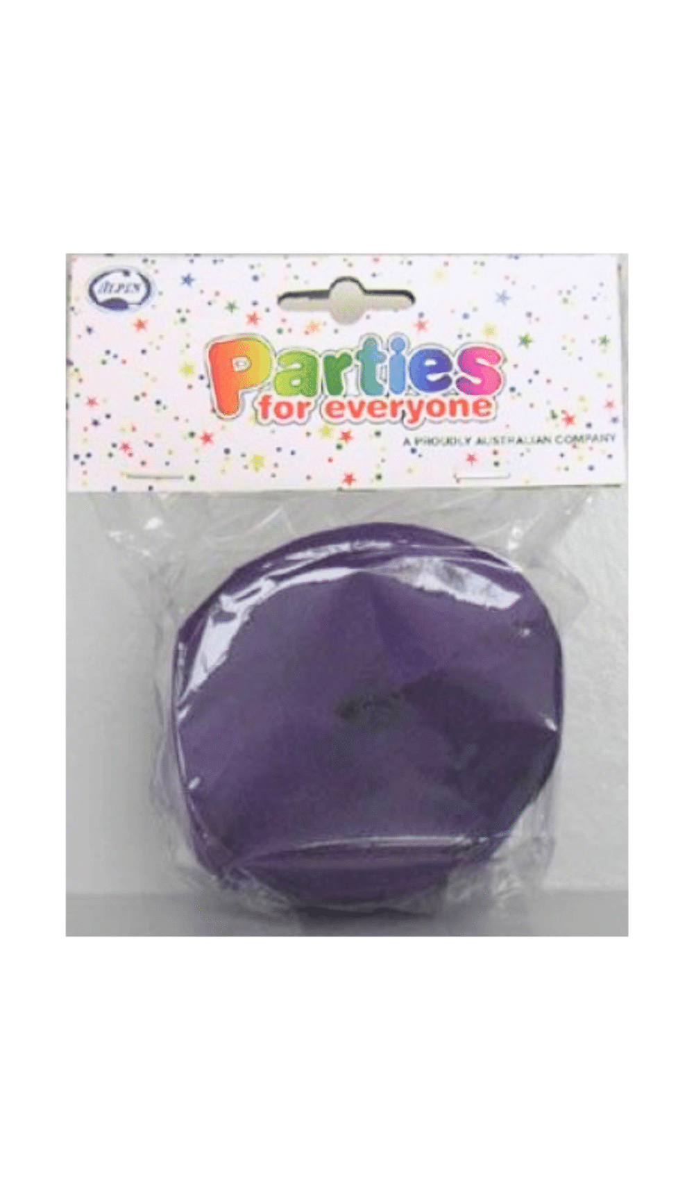 Streamers Crepe Roll Purple
