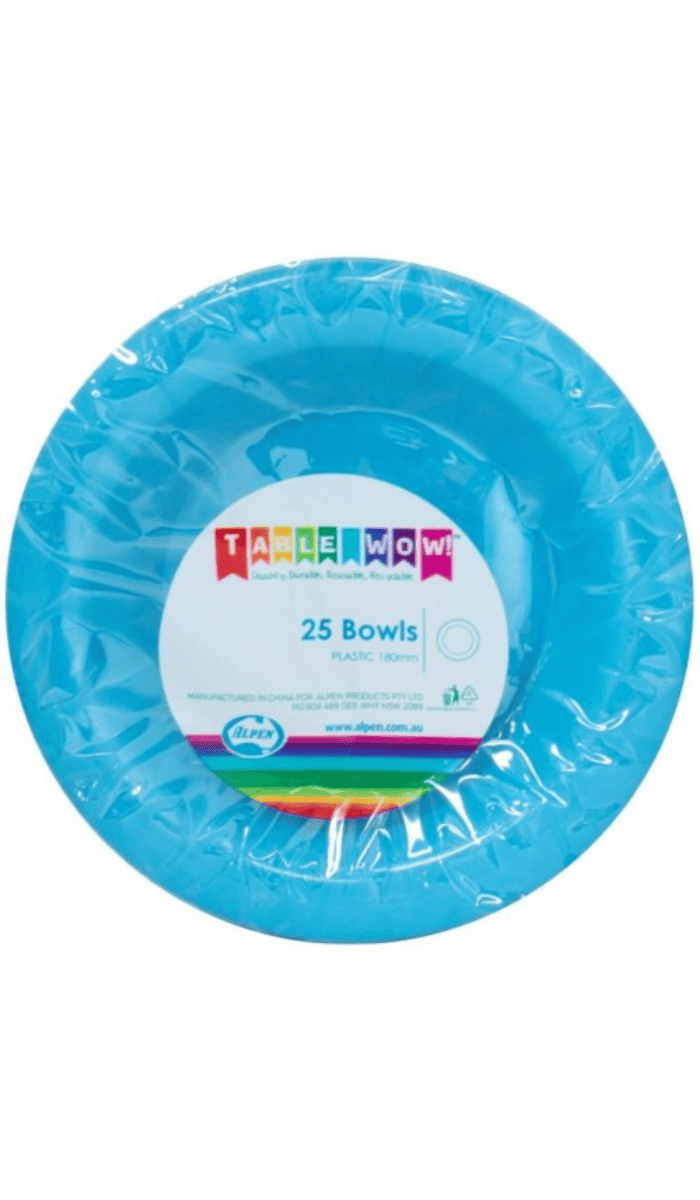Bowls Plastic Azure Blue