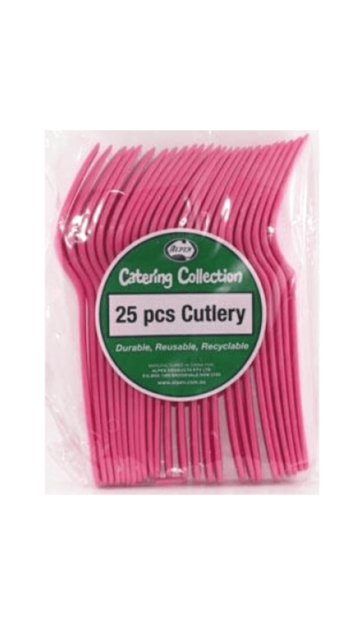 Cutlery Forks Hot Pink