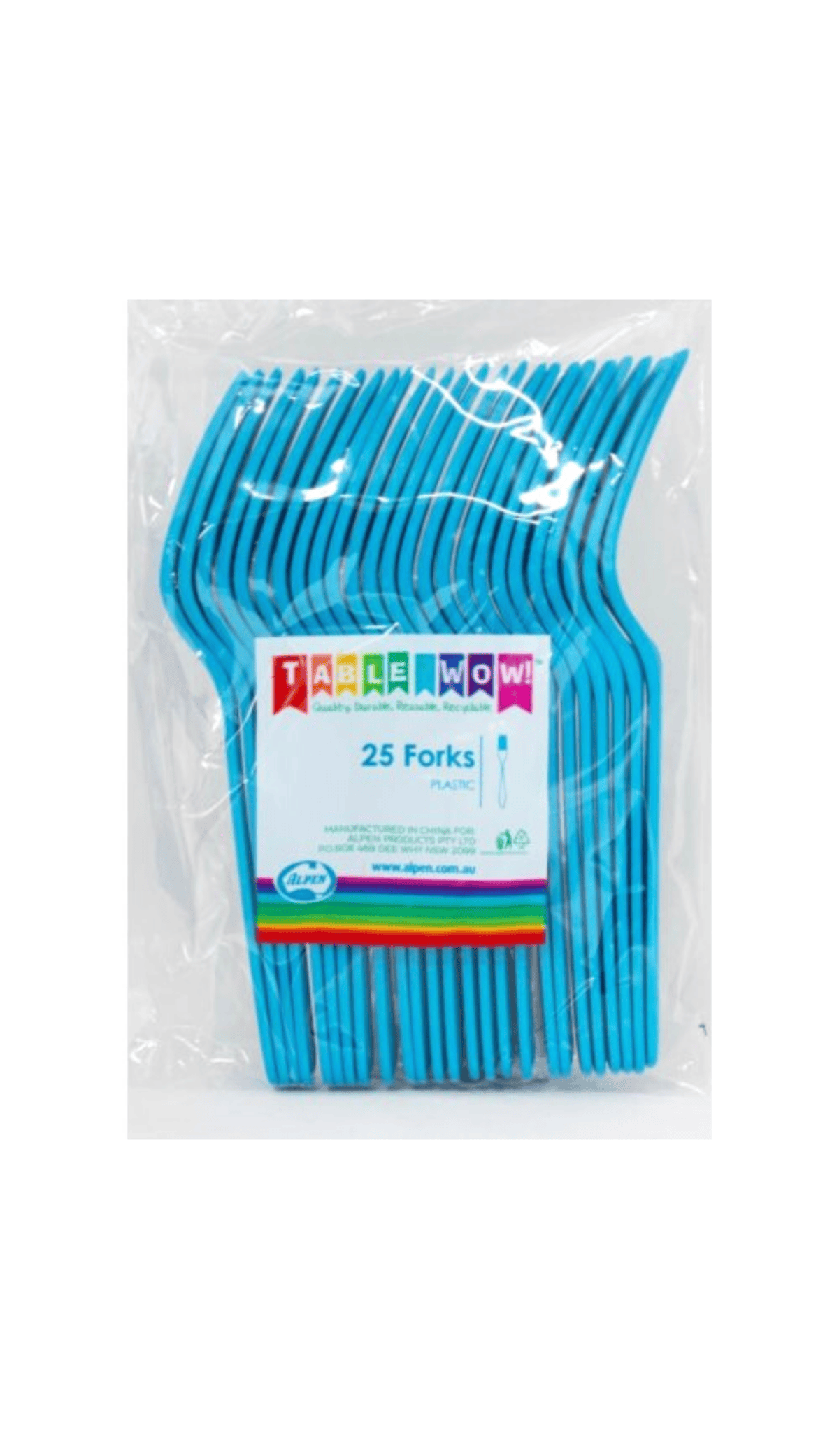 Cutlery Forks Azure Blue