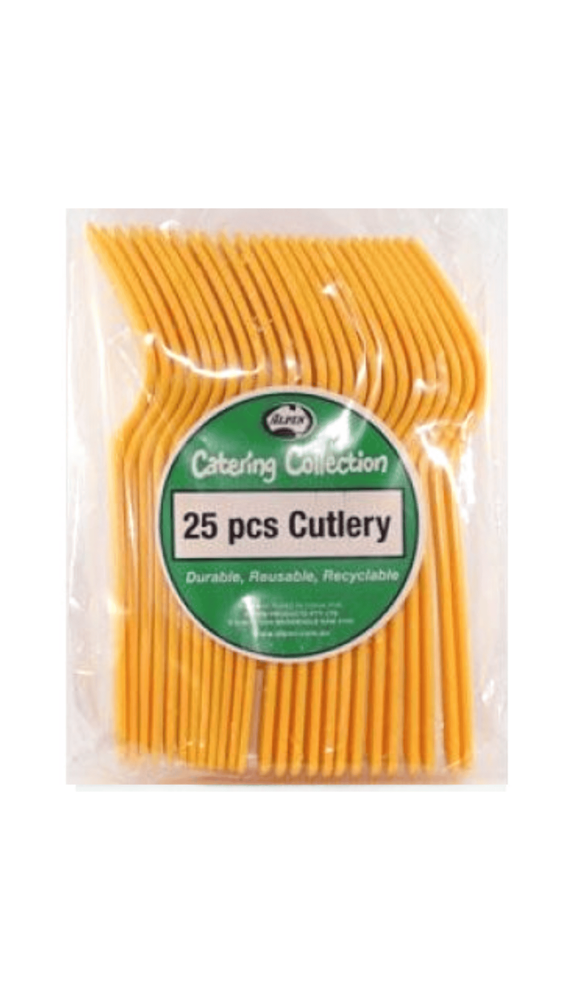 Cutlery Forks Yellow