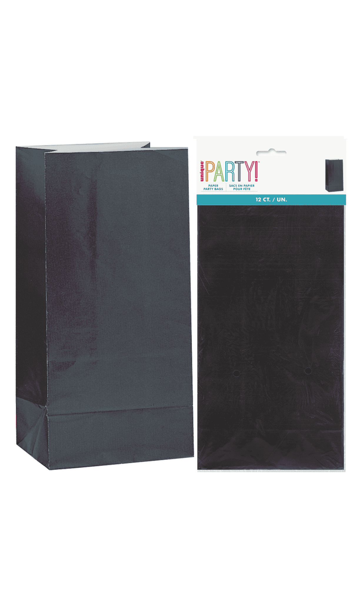 Loot Bags Paper Black