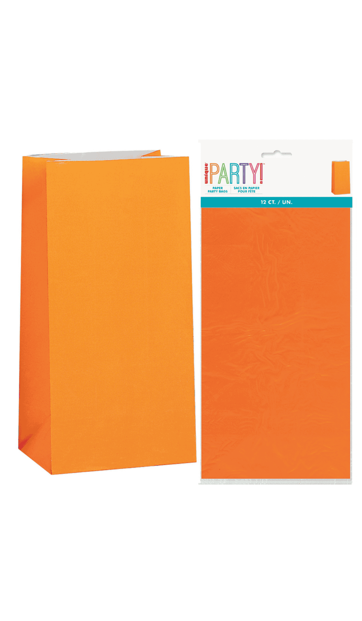 Loot Bags Paper Orange