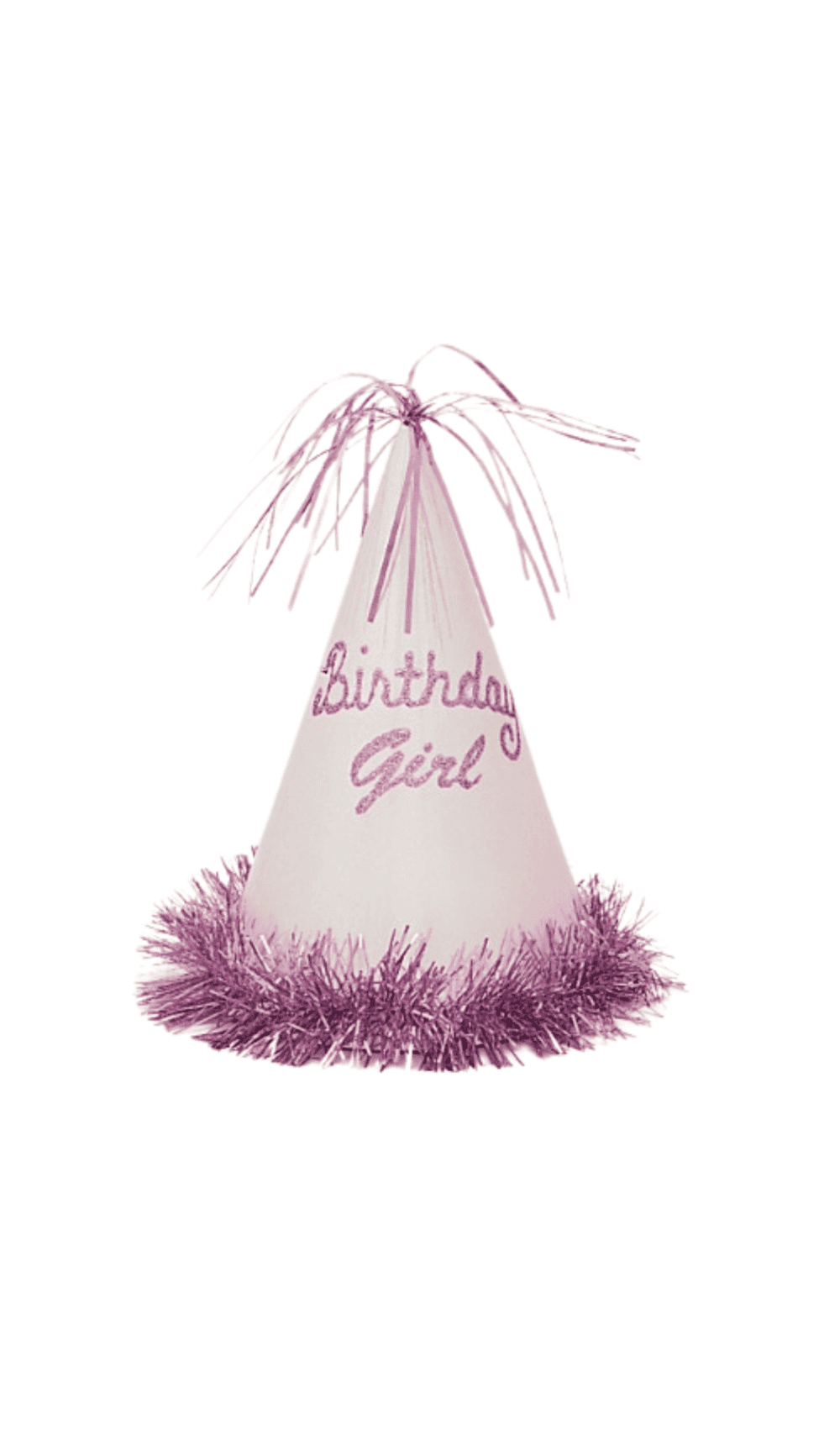 Birthday Girl Pink Party Hat