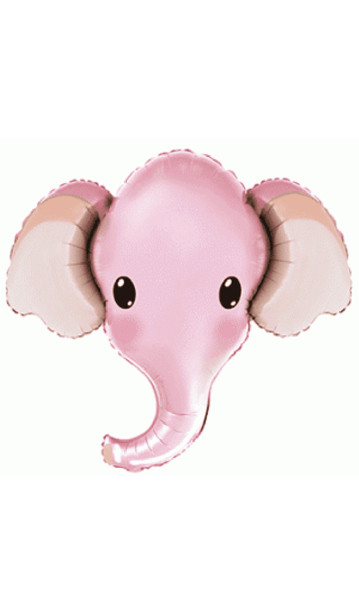 Pink Elephant Foil Shape Balloon