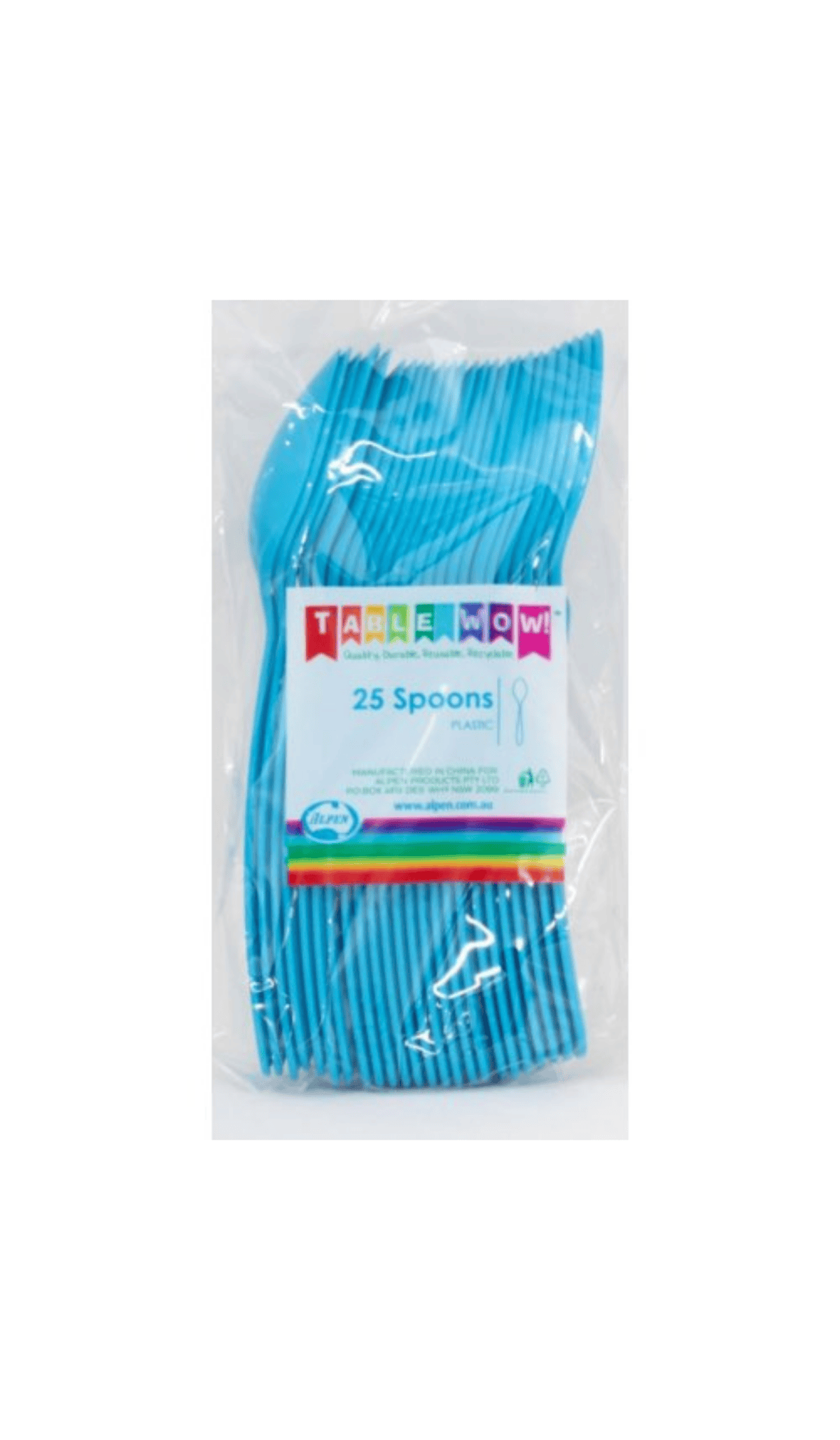 Cutlery Spoons Azure Blue