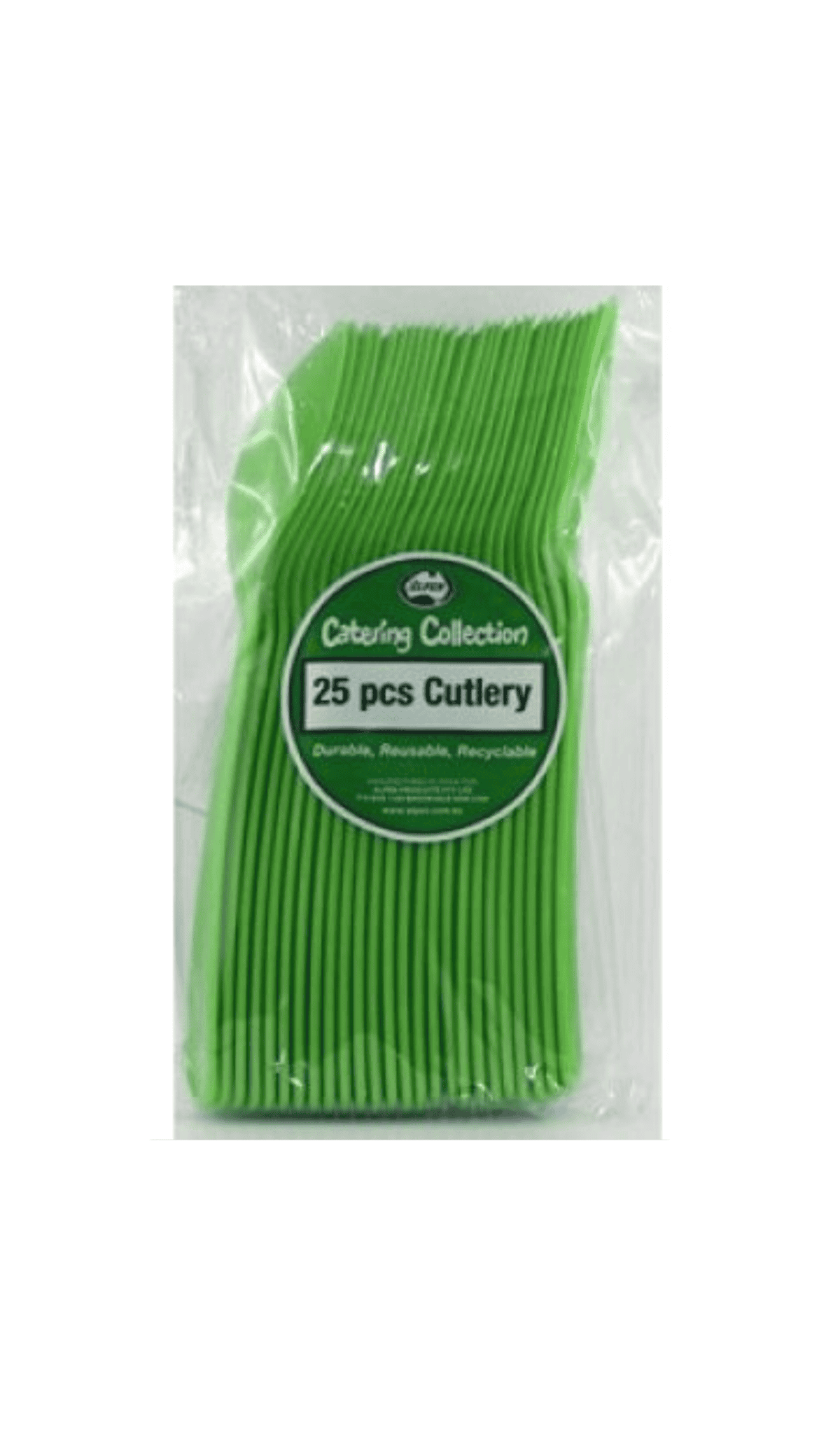 Cutlery Spoons Lime Green