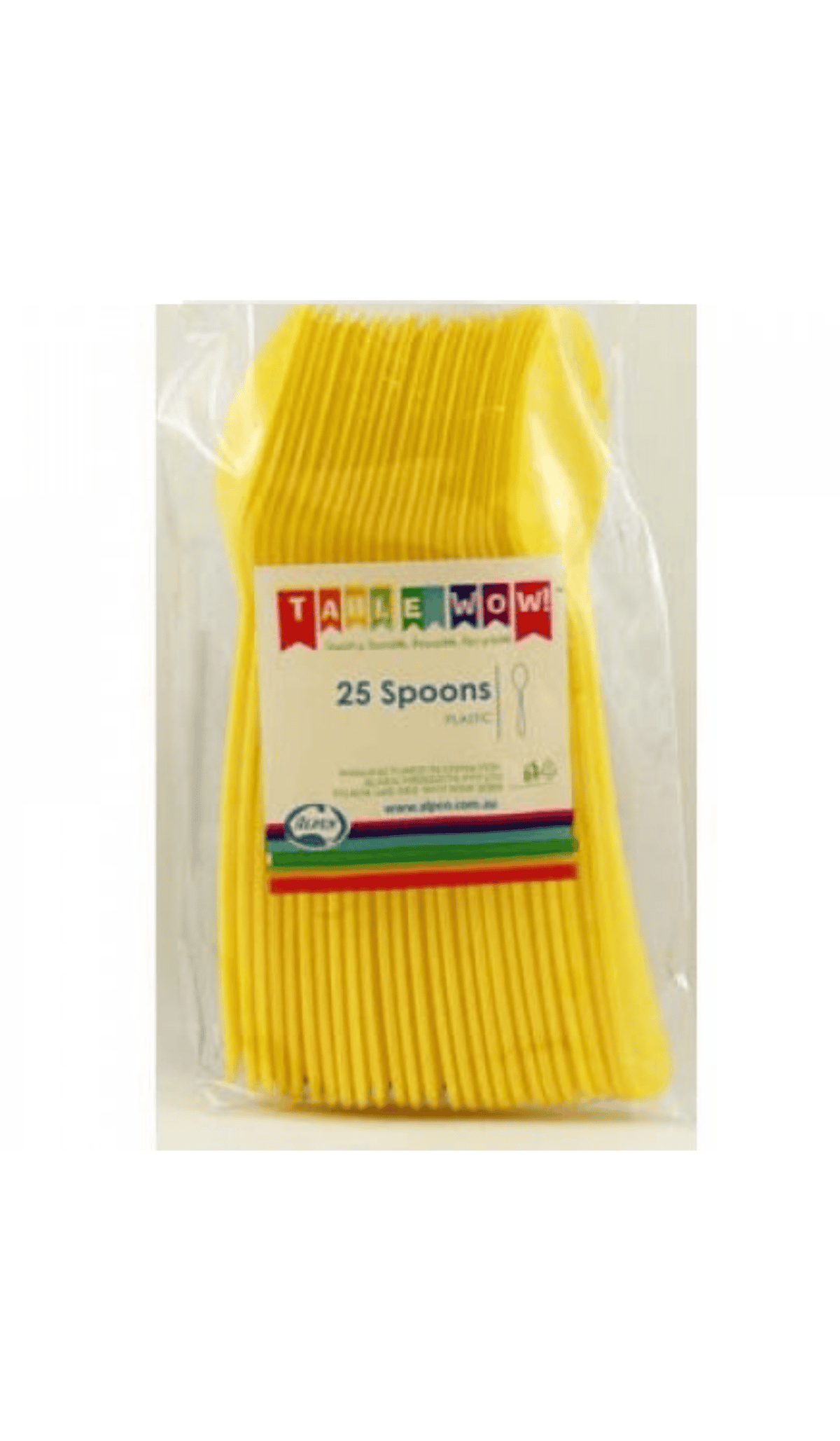 Cutlery Spoons Yellow