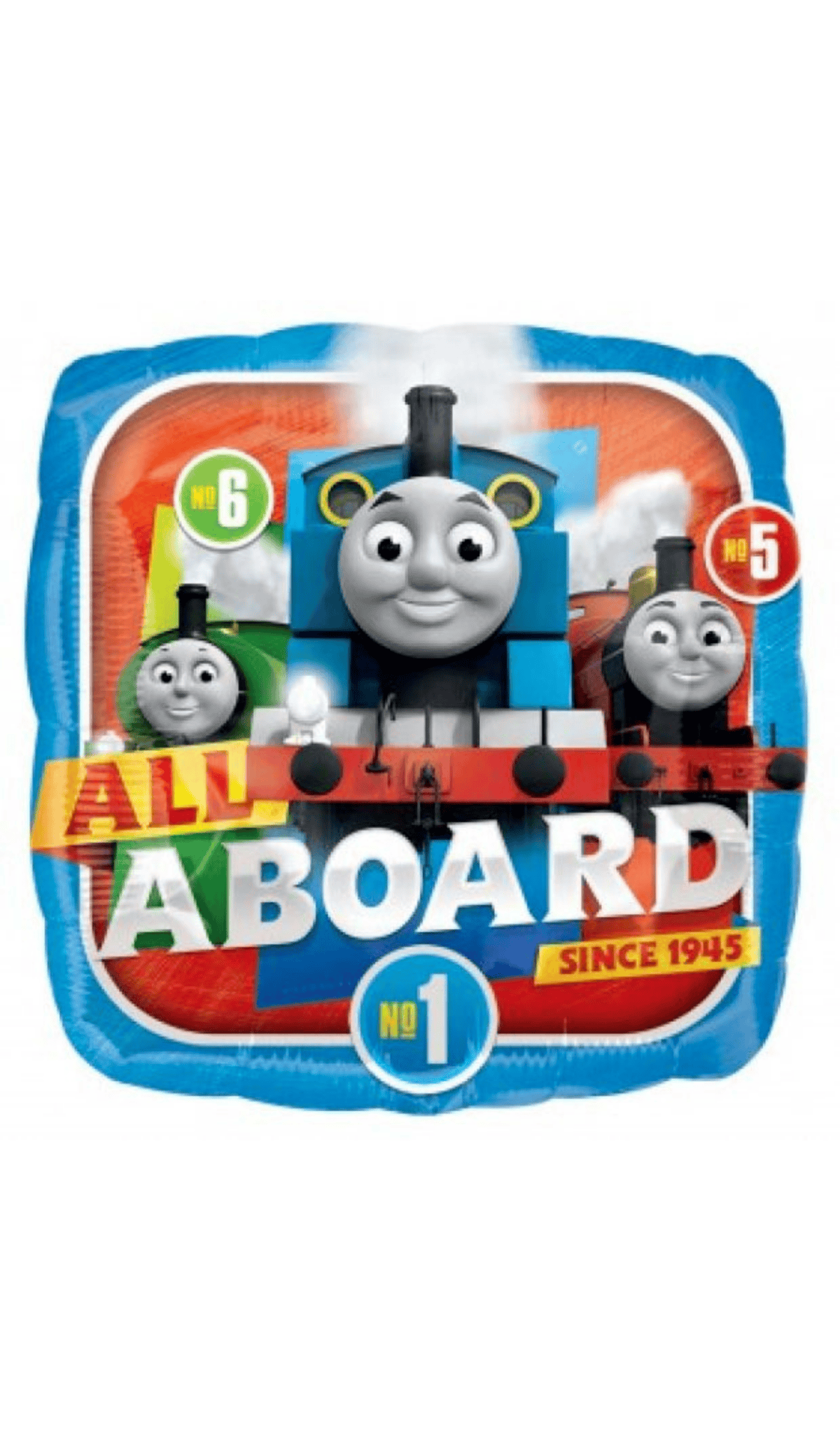 Thomas the Tank Square Foil Balloon
