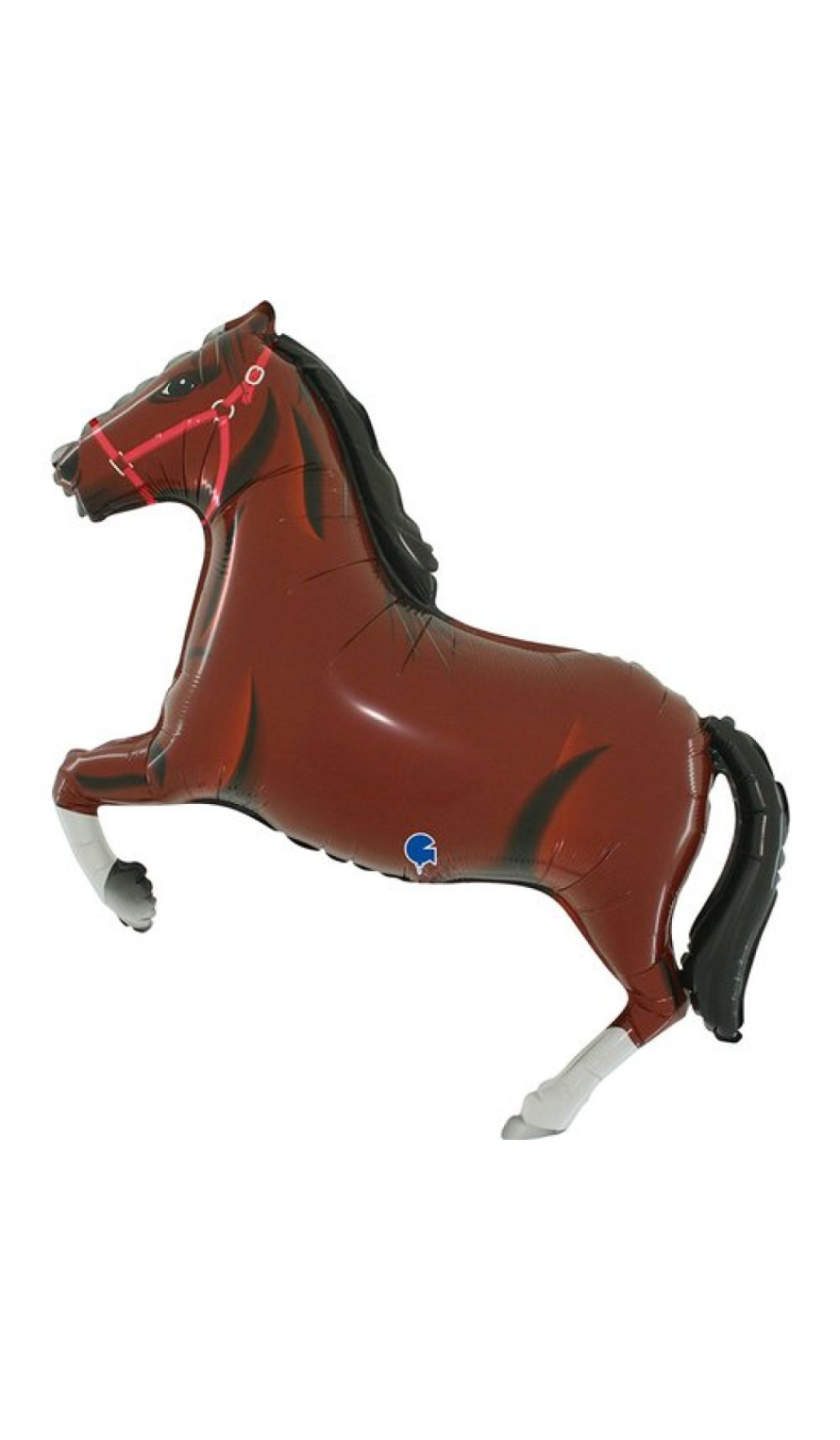 Dark Brown Horse Shape Foil Balloon