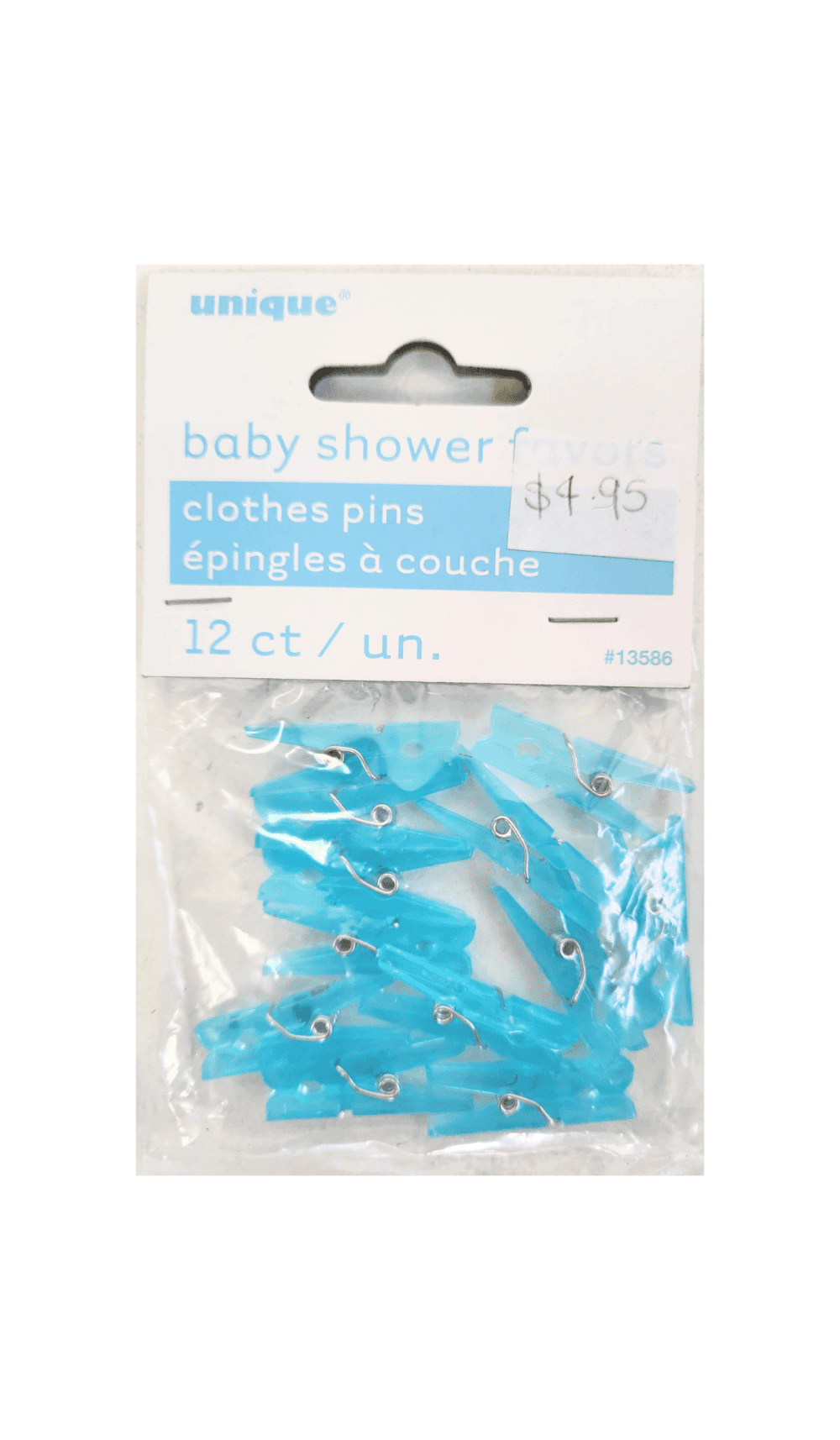 Clothes Pin Blue Small