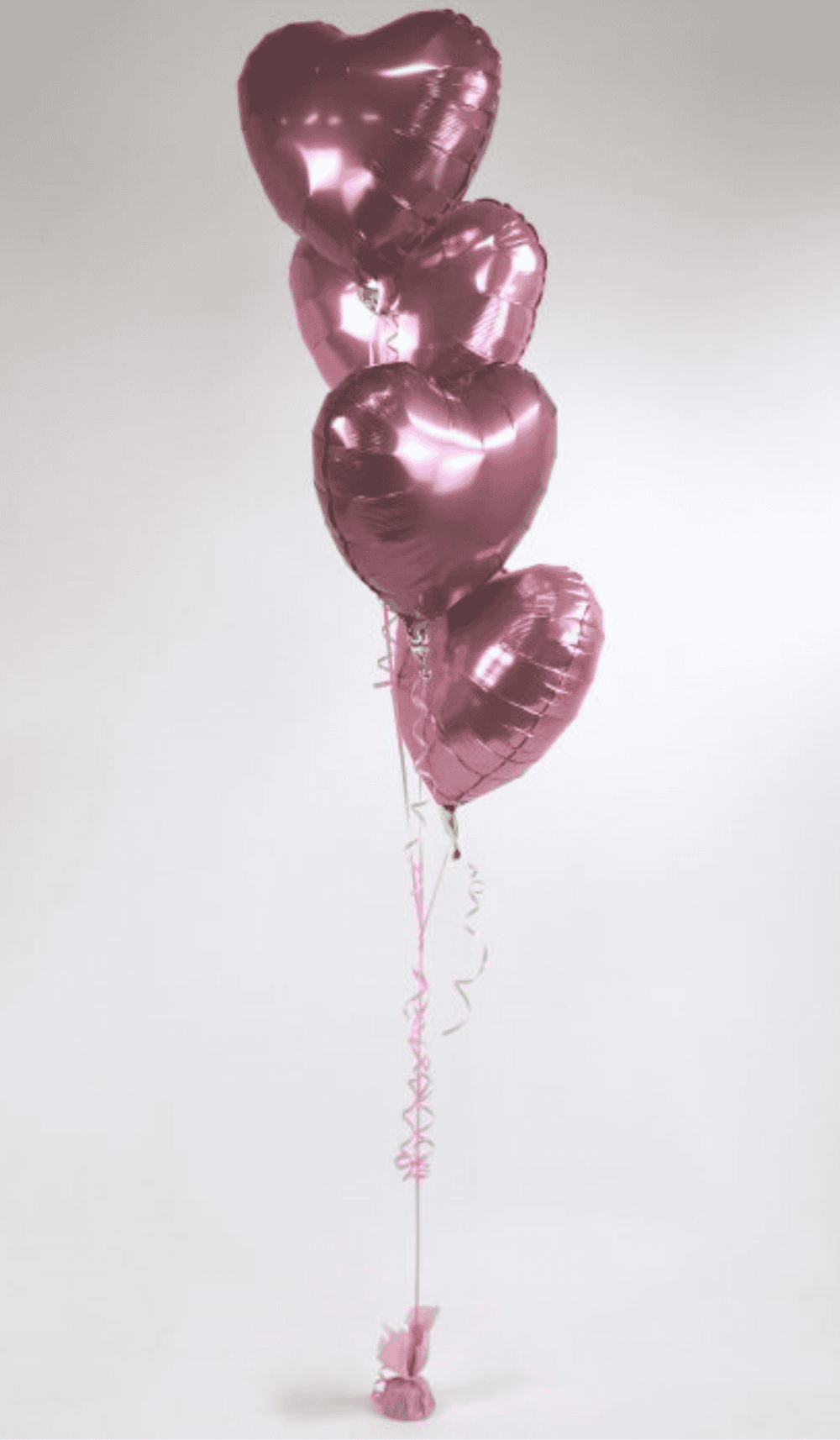 Foil Balloon Bouquet Helium Filled Bunch Arrangement