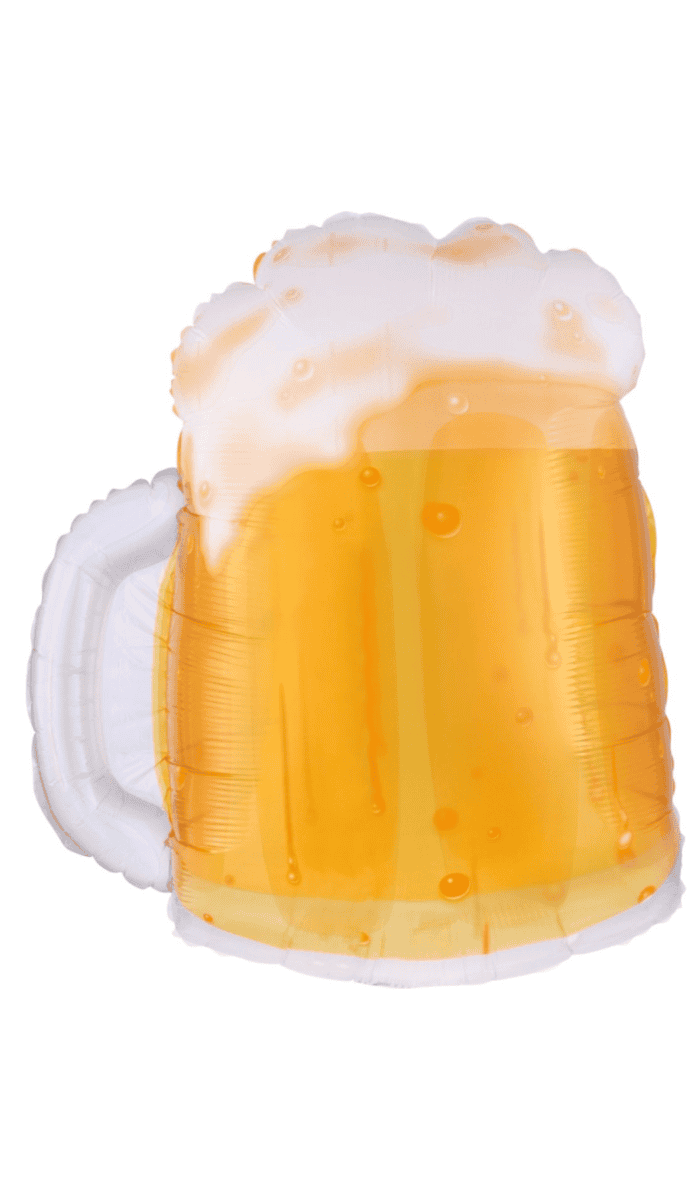 beer mug foil balloon