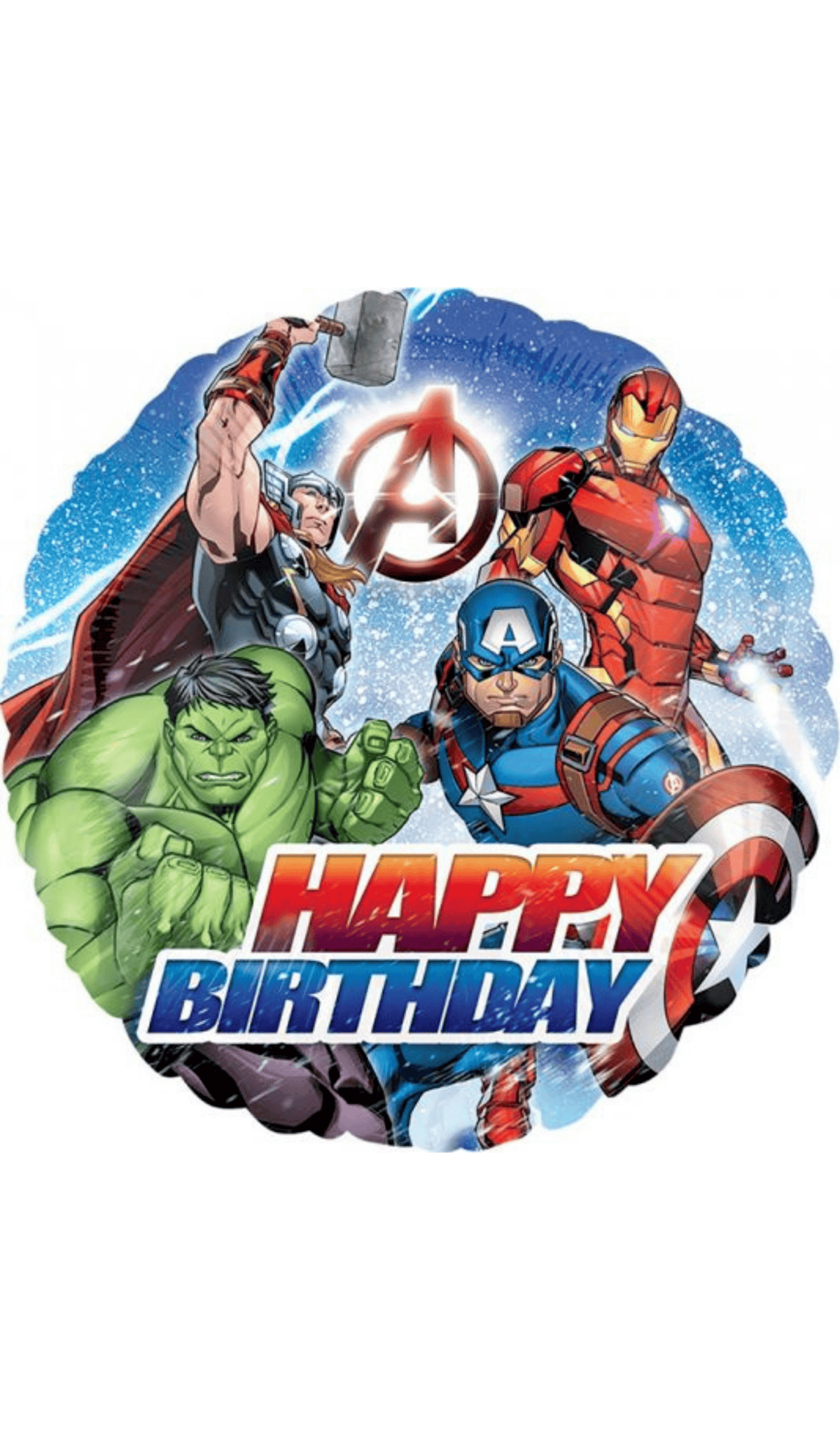Marvel Animated Birthday Foil Balloon
