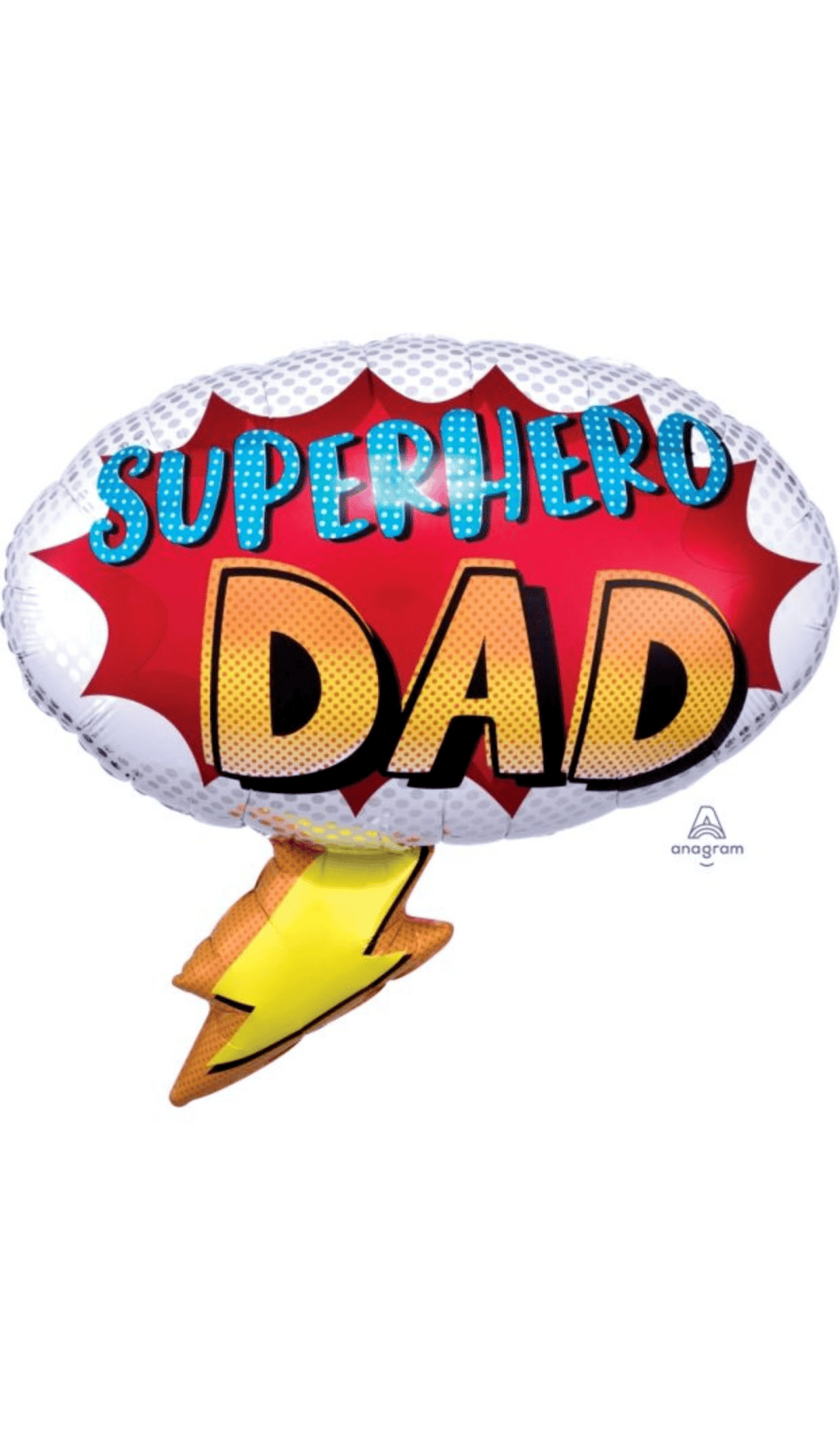 Foil Balloon Superhero Dad