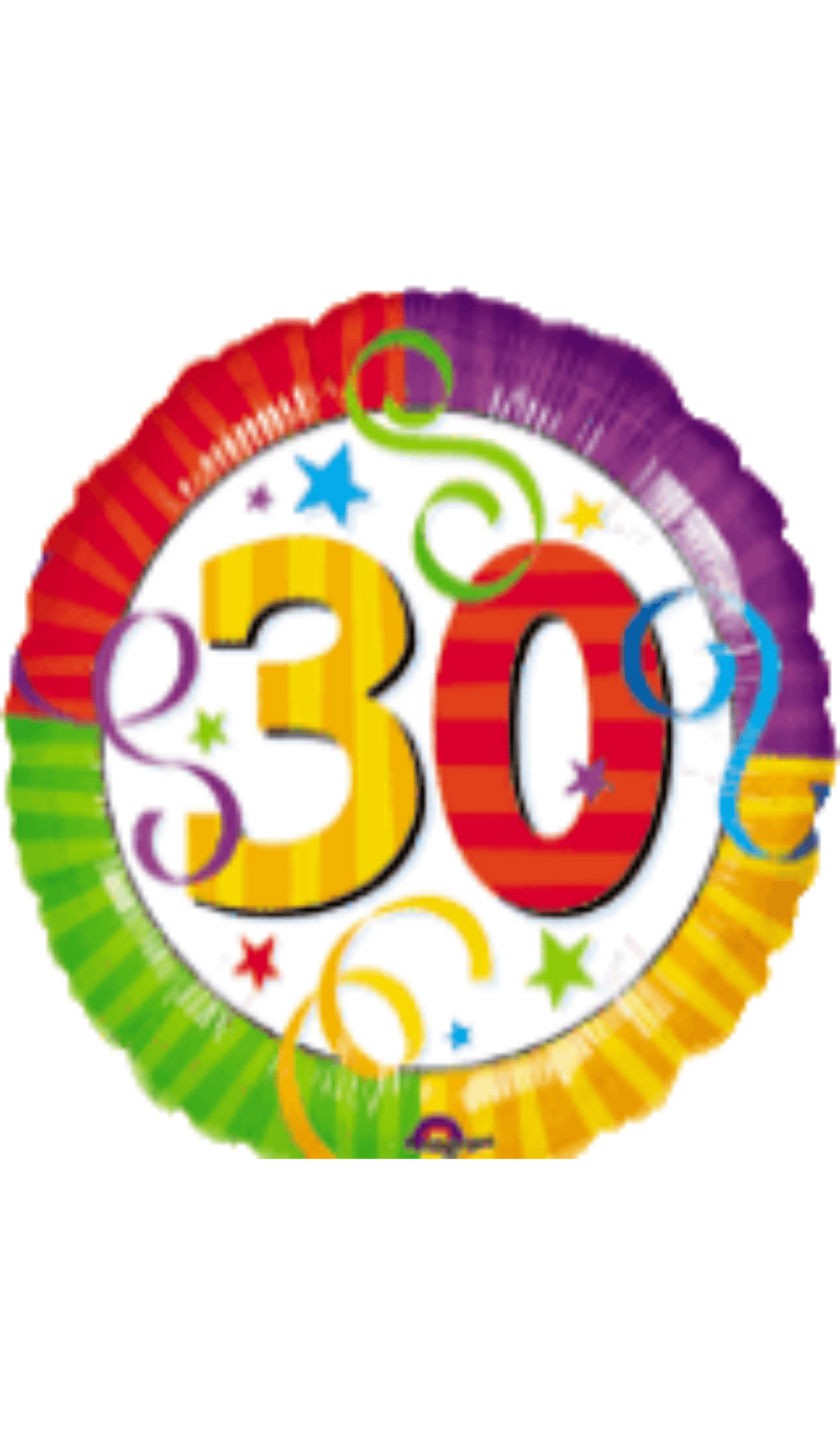 30th Foil Balloon
