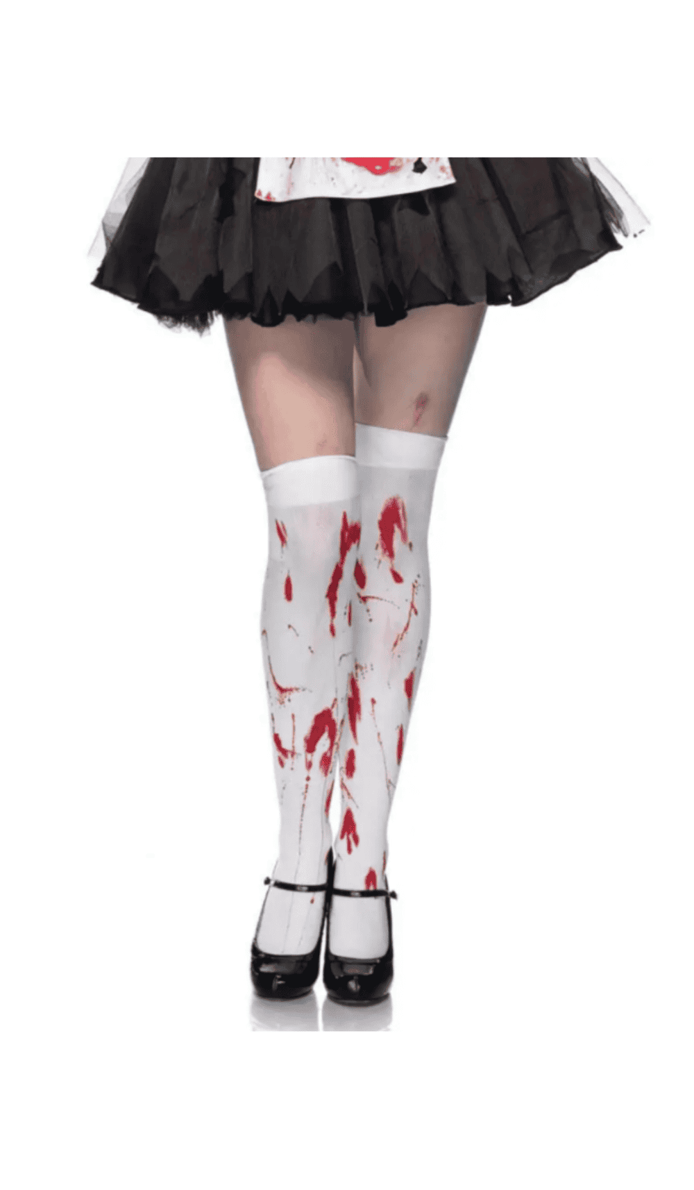 Bloody Thigh High Pantyhose Stockings Halloween