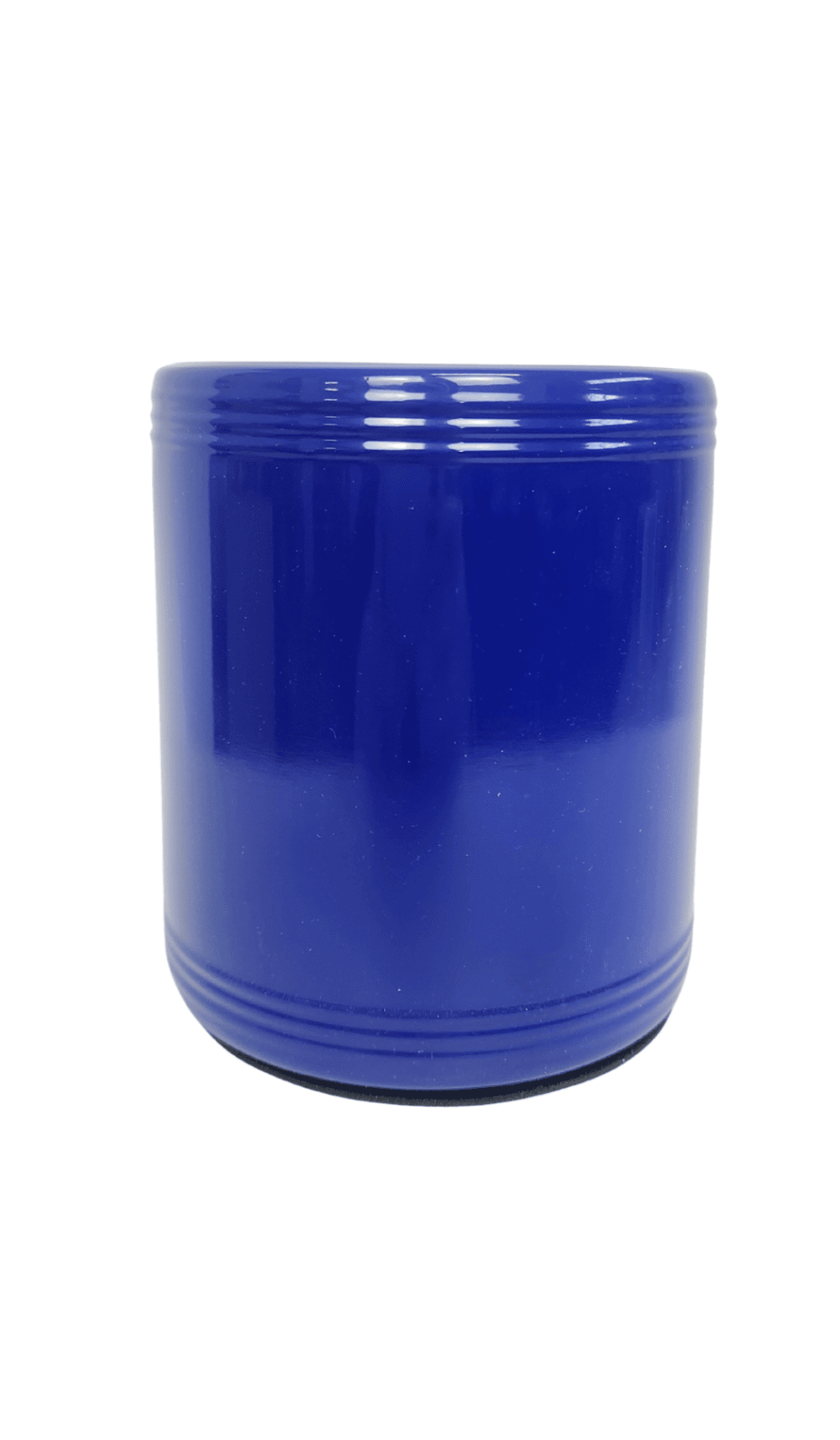 Stubby Holder Can Cooler Blue Plain Engravable