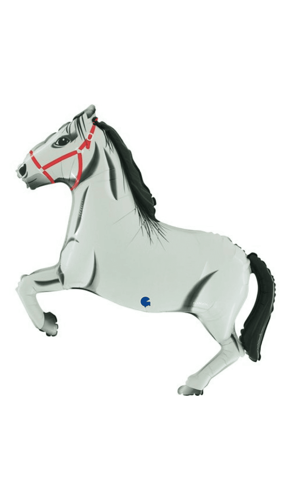 Grey Horse Shape Foil Balloon