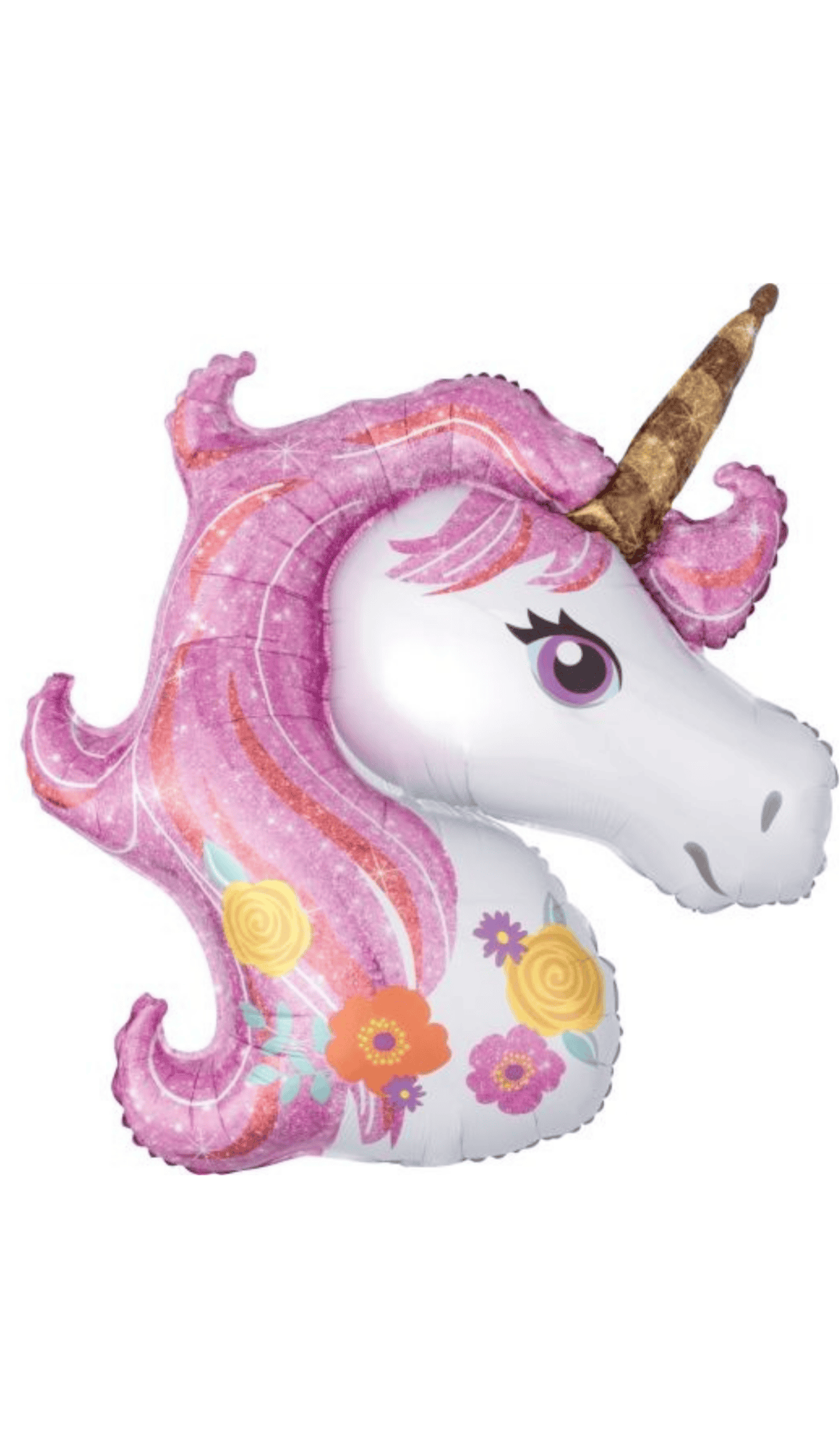 Unicorn Foil Shape Balloon Floral