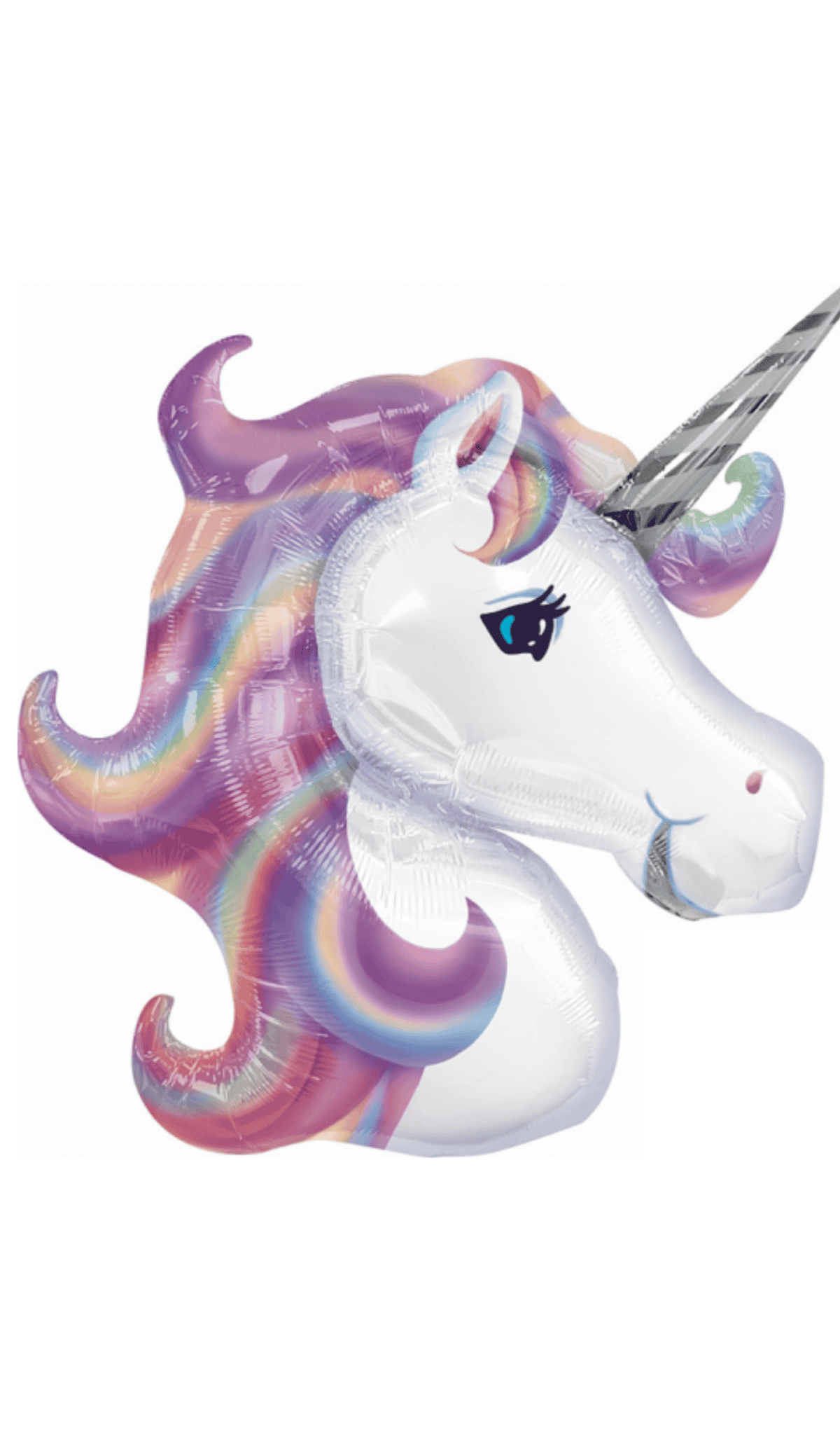 Unicorn Foil Shape Balloon Pastel