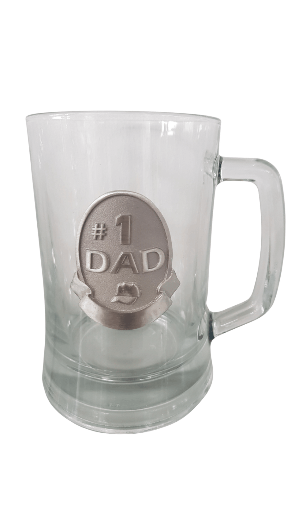 Beer Stein Glass Mug Number One Dad