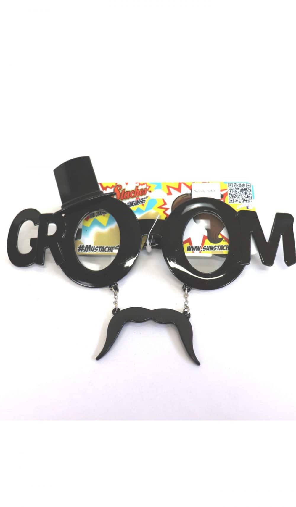 Groom Moustache Glasses