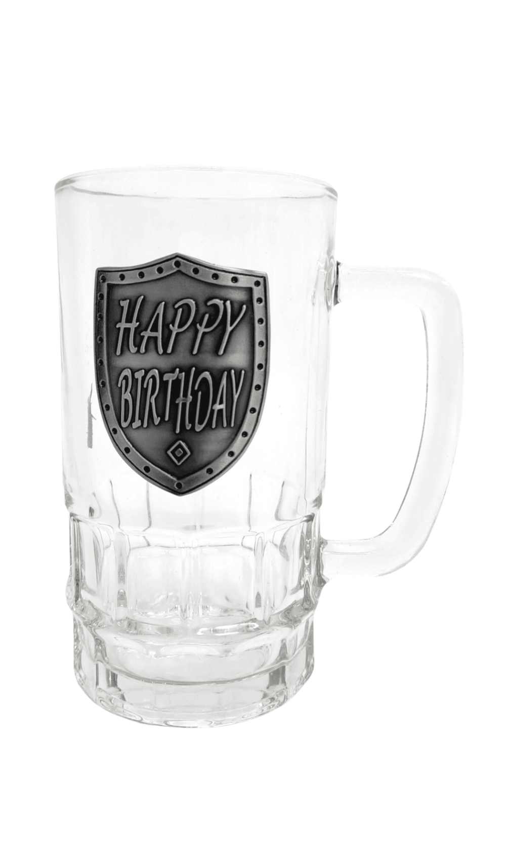 Beer Stein Glass Mug Happy Birthday Badge