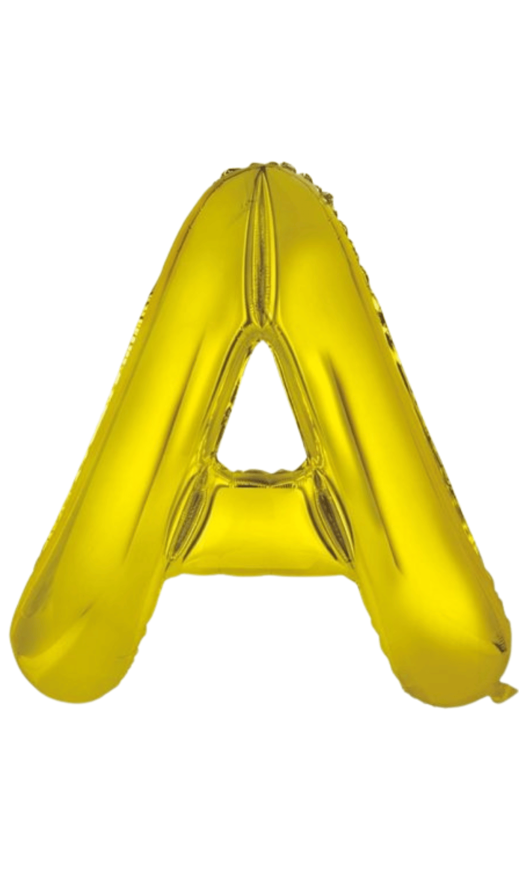 Large Foil Letter Shape Balloon Gold A