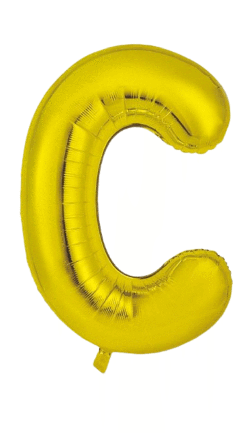 Large Foil Letter Shape Balloon Gold C