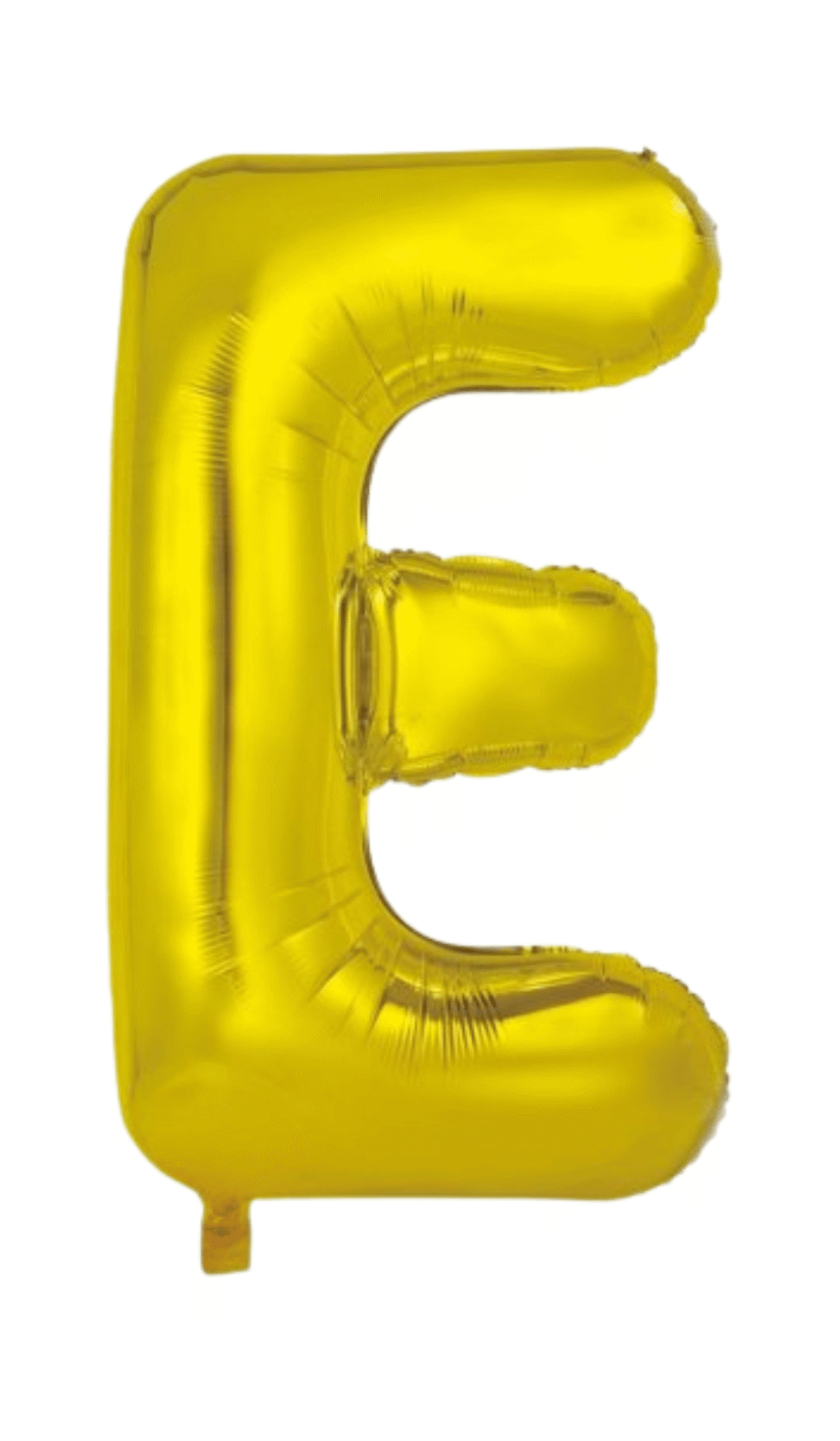 Large Foil Letter Shape Balloon Gold E