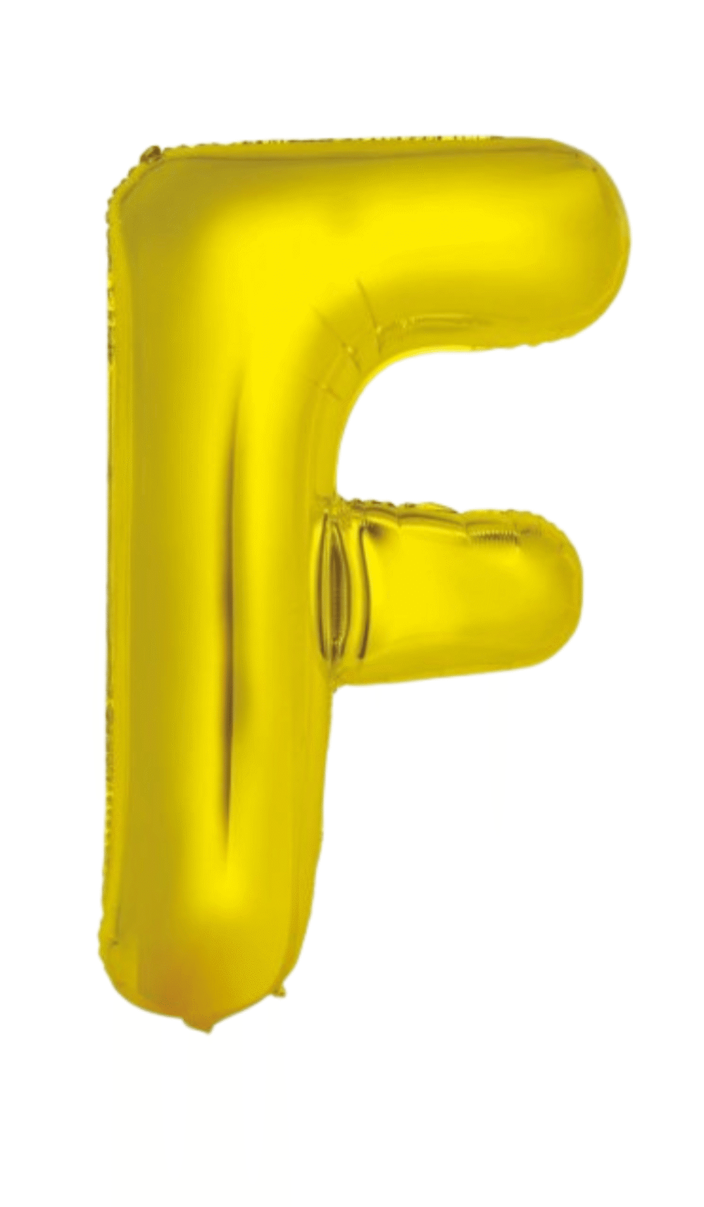 Large Foil Letter Shape Balloon Gold F