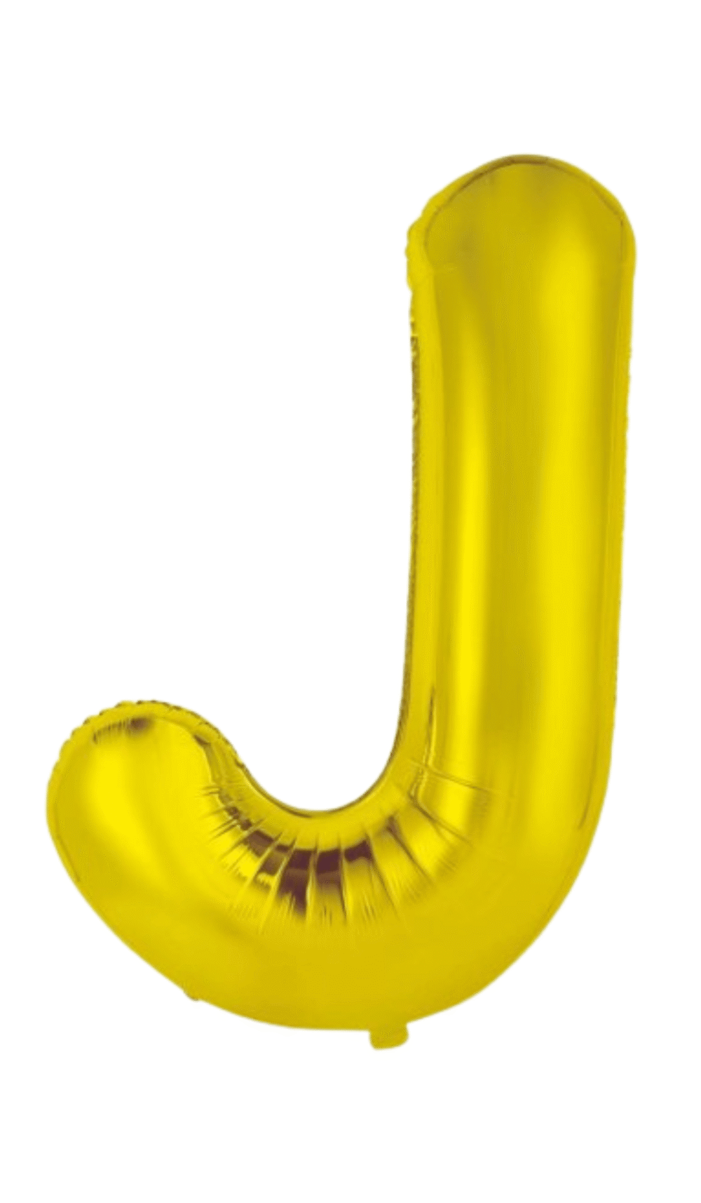 Large Foil Letter Shape Balloon Gold J
