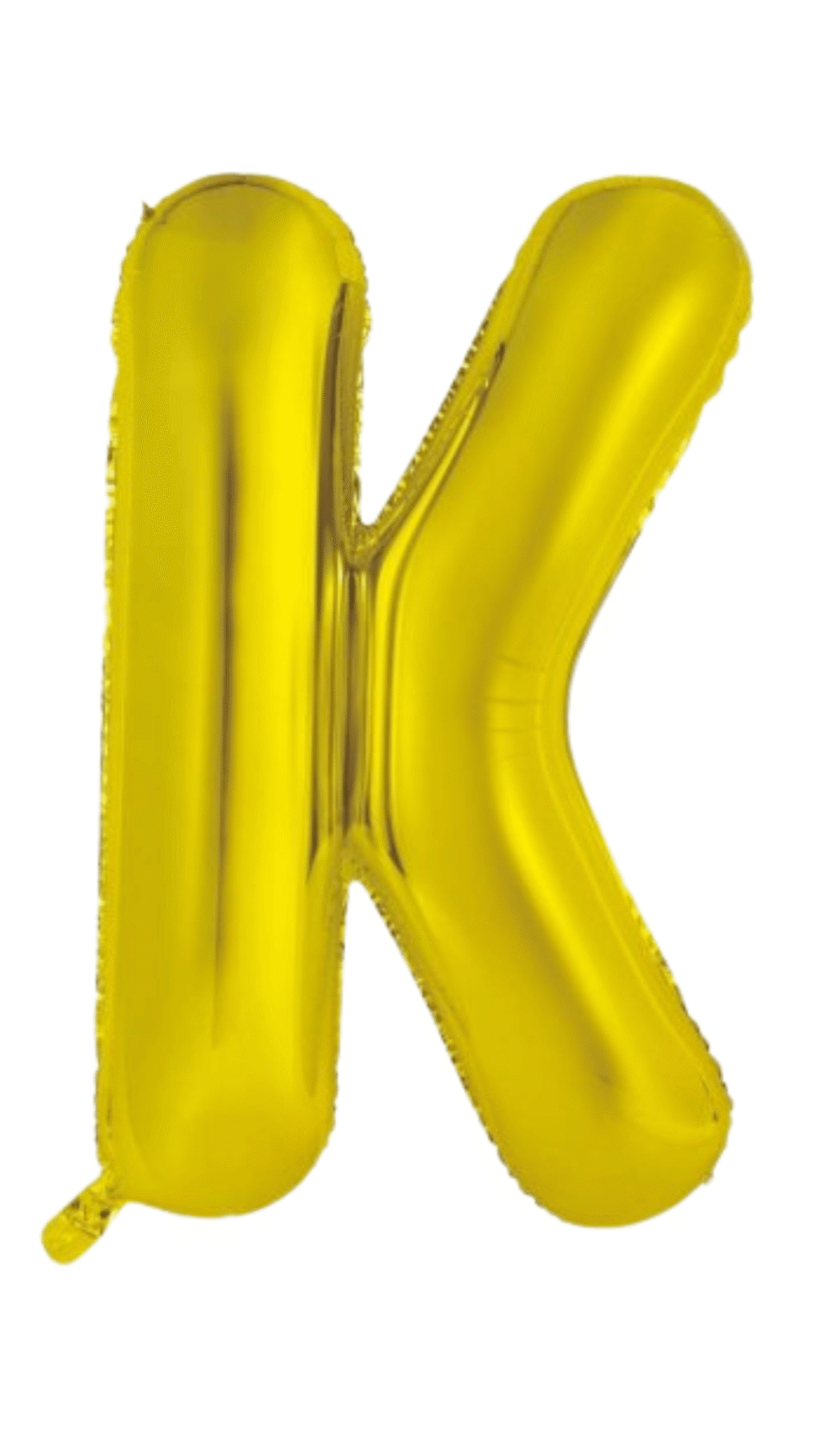 Large Foil Letter Shape Balloon Gold K