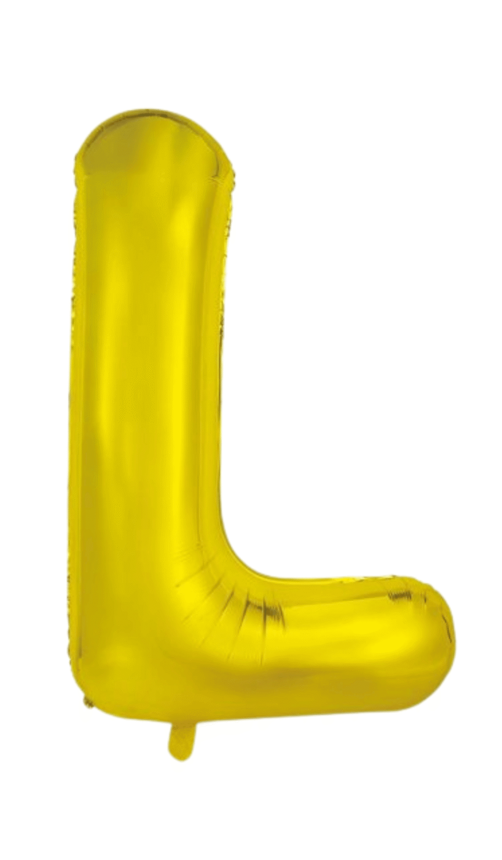 Large Foil Letter Shape Balloon Gold L