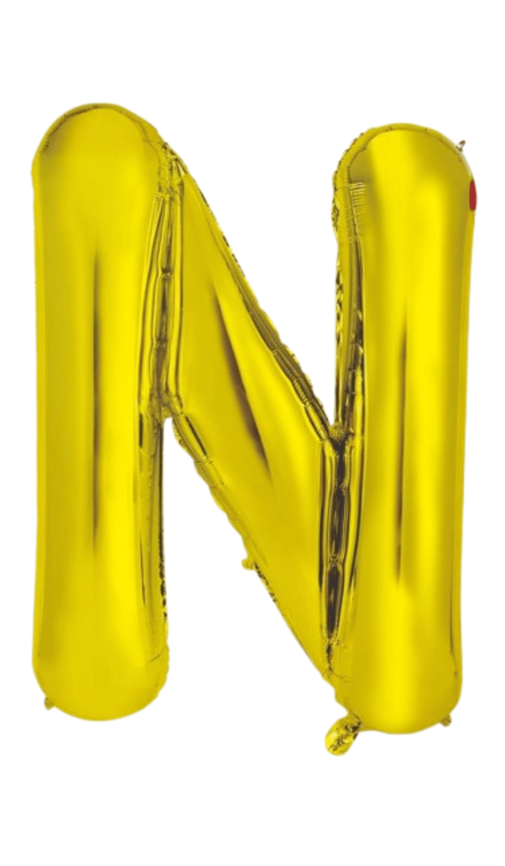 Large Foil Letter Shape Balloon Gold N