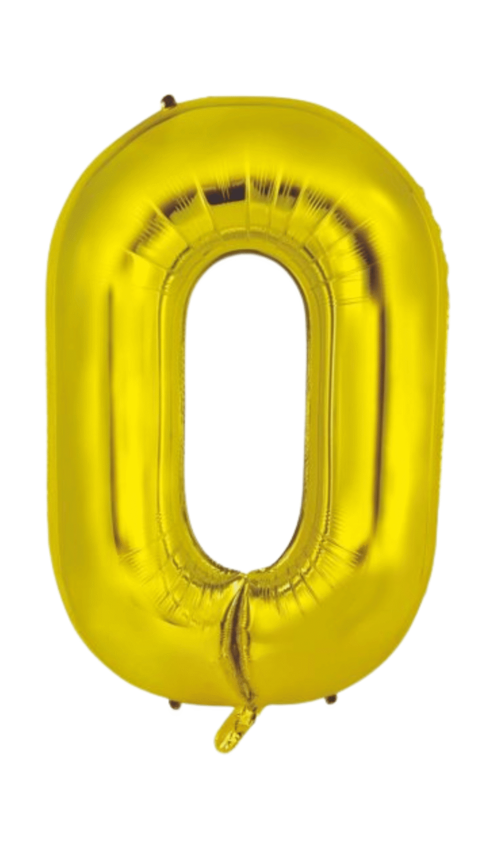 Large Foil Letter Shape Balloon Gold O