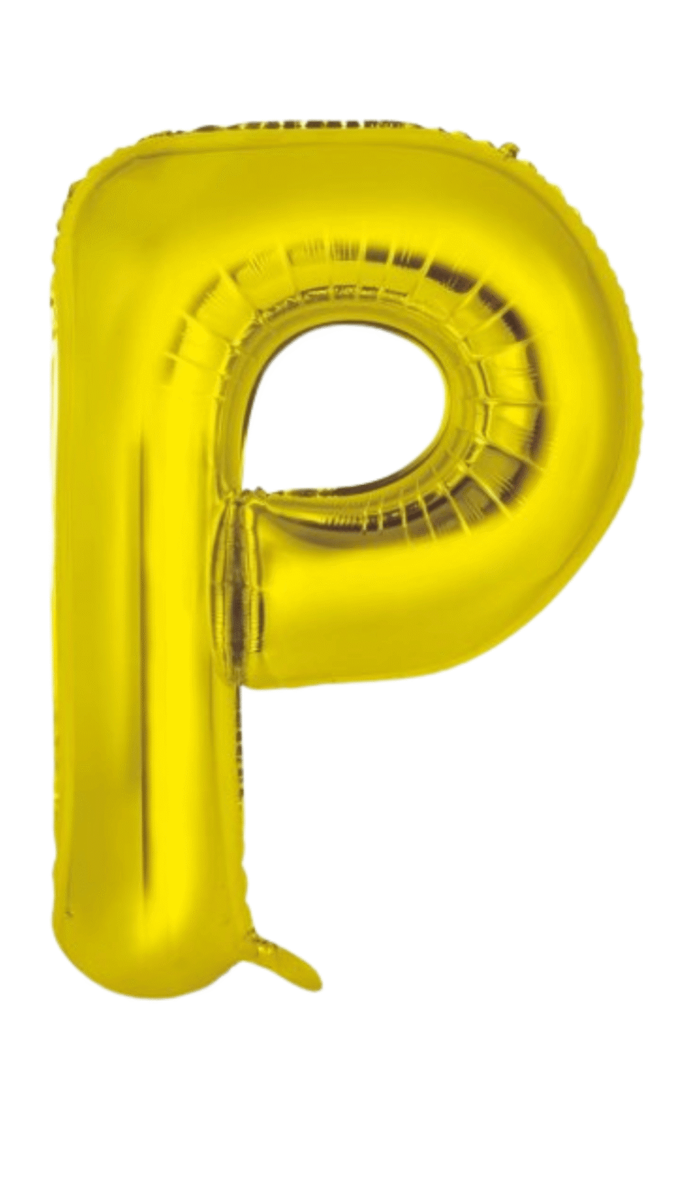 Large Foil Letter Shape Balloon Gold P