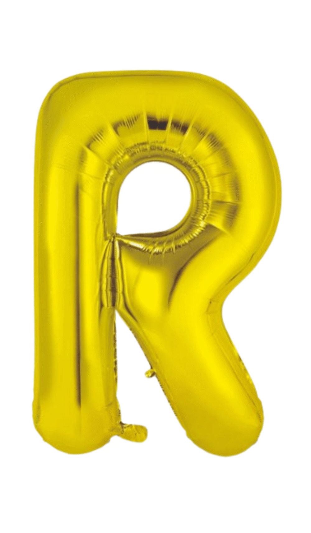 Large Foil Letter Shape Balloon Gold R