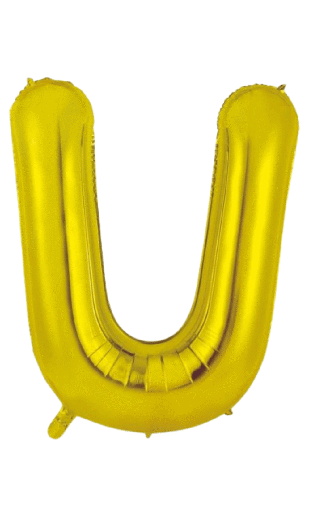 Large Foil Letter Shape Balloon Gold U