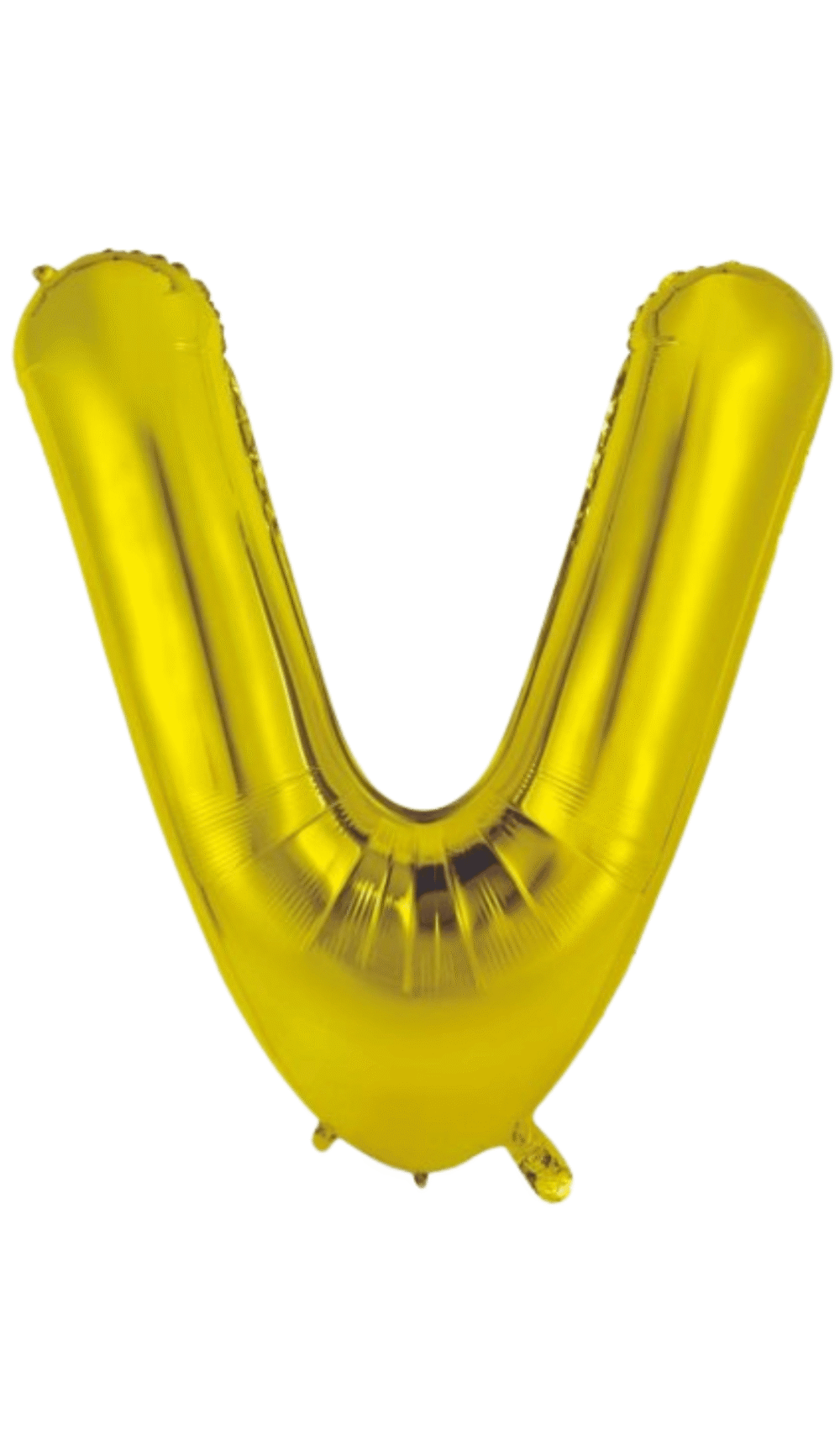 Large Foil Letter Shape Balloon Gold V